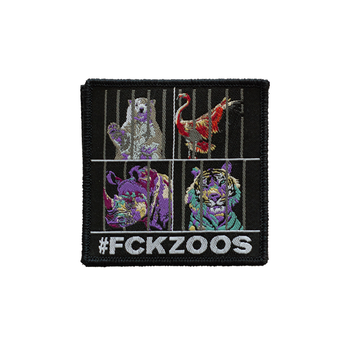 Patch "FCK ZOOs"