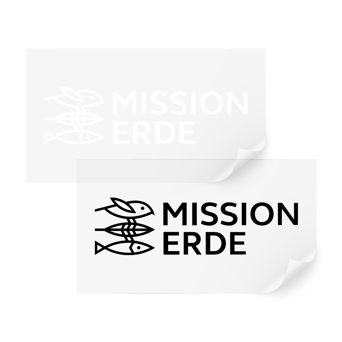 Plottsticker "Mission Erde"