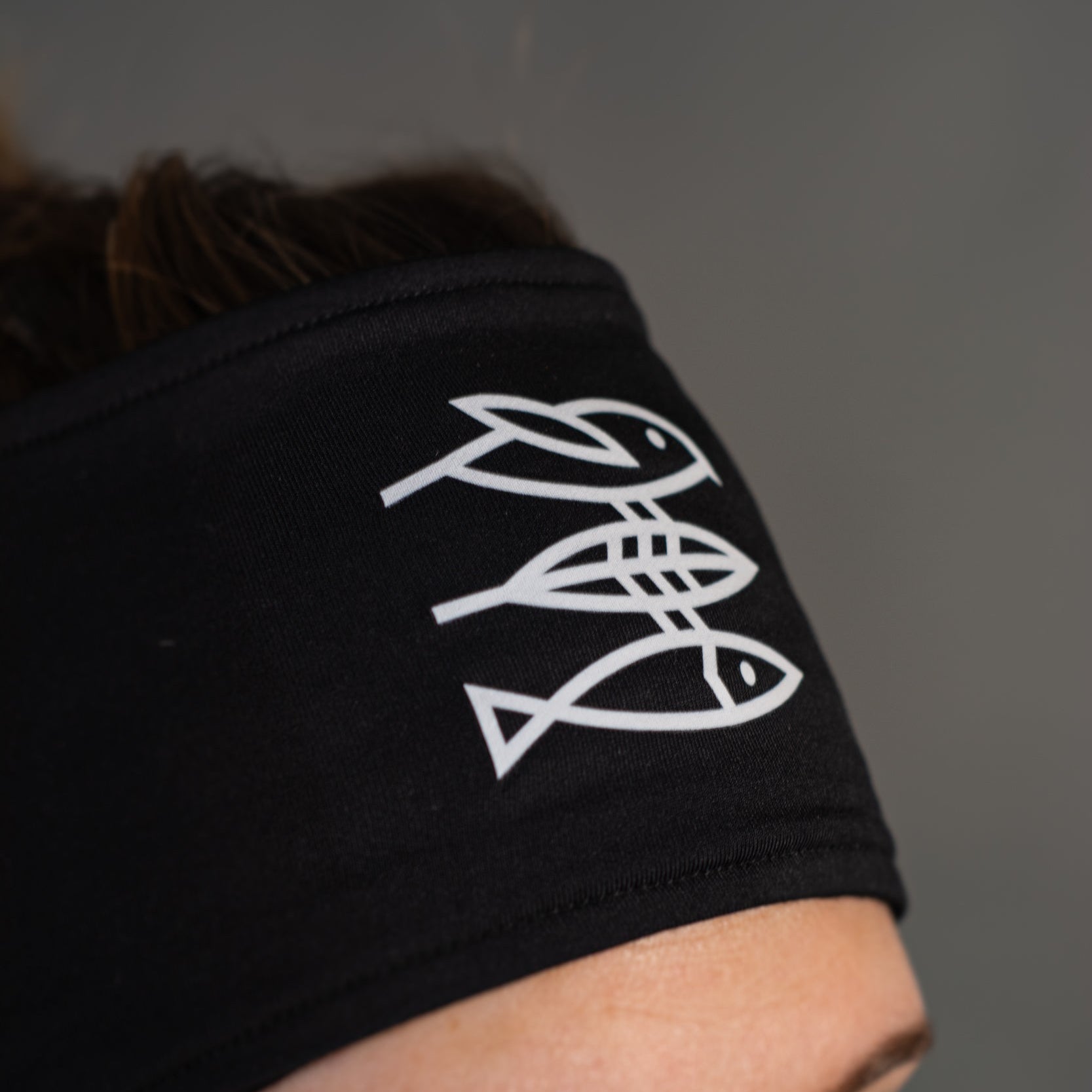 Sportstirnband "Mission Erde" black