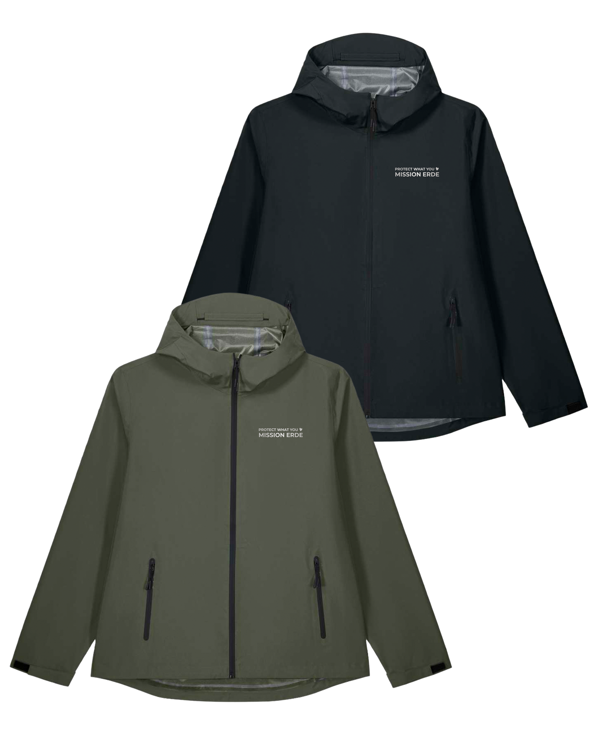 Regenjacke Herren "Mission Erde"