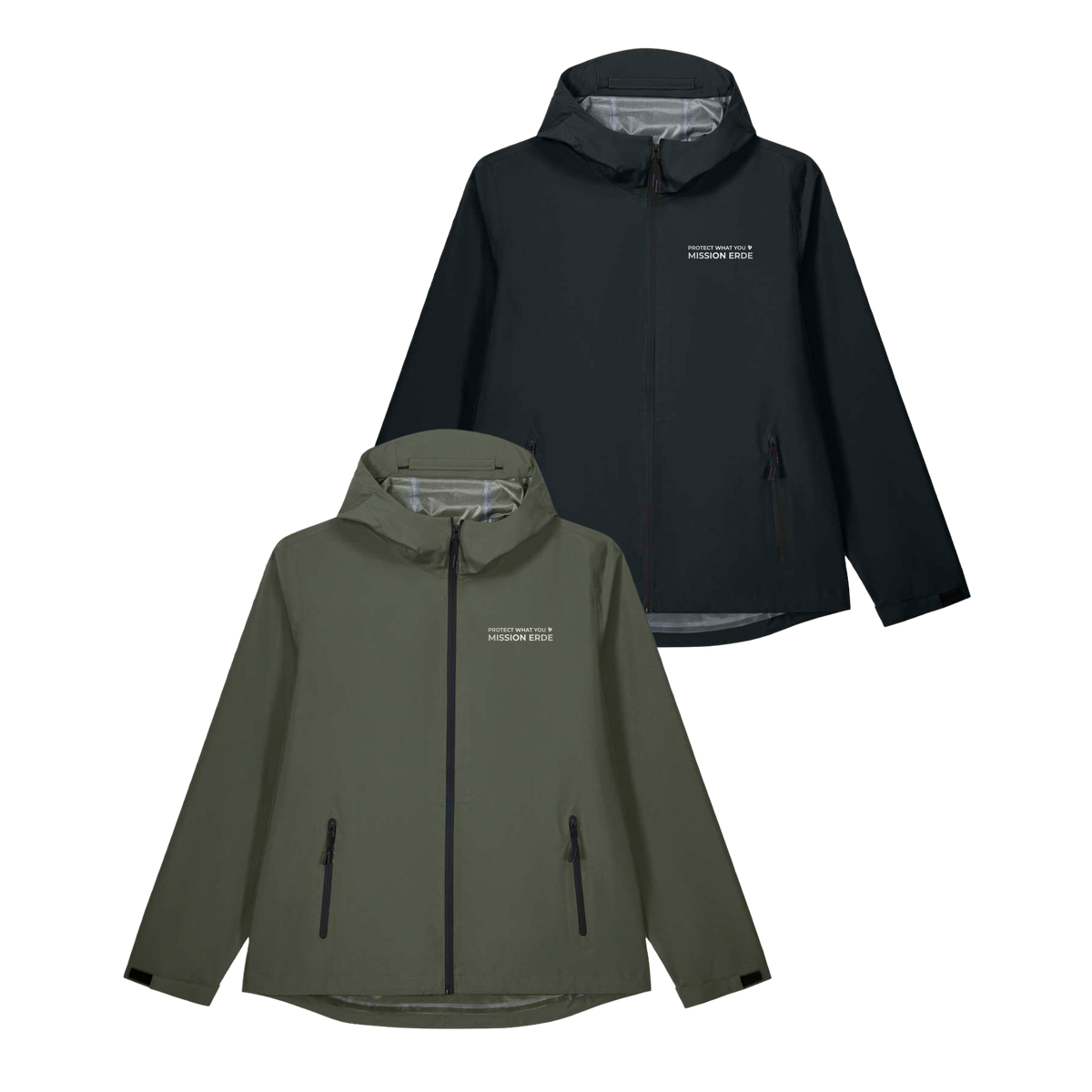 Regenjacke Herren "Mission Erde"