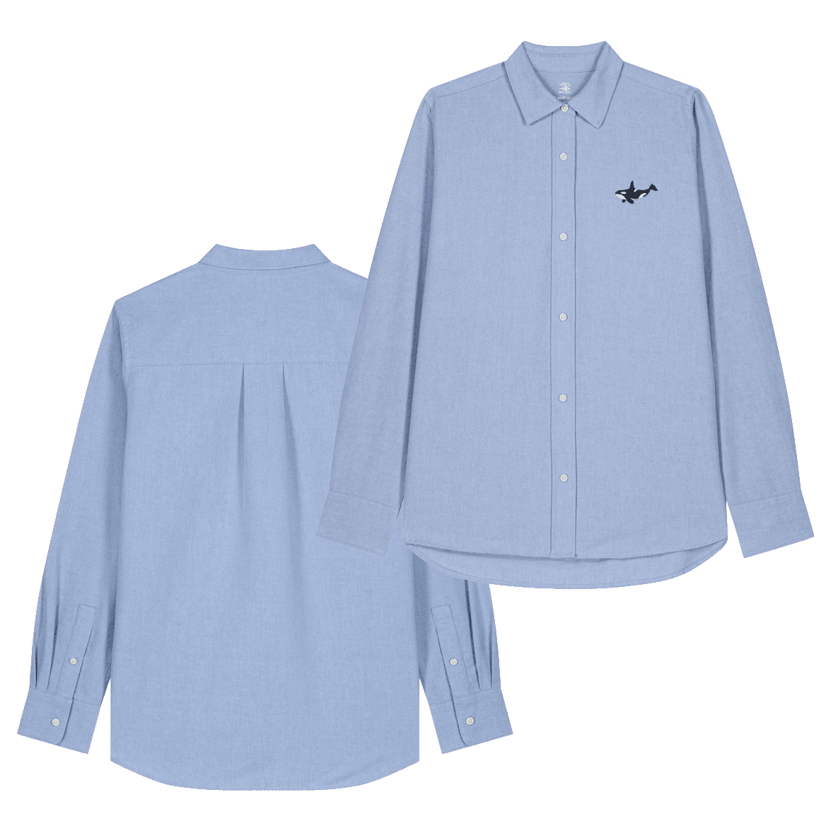 Hemd Women "Orca" blue