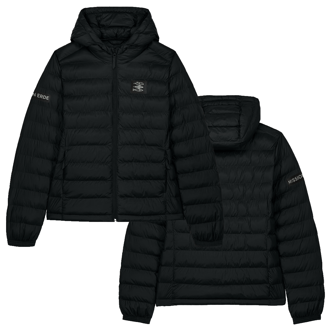 Steppjacke Women "Mission Erde" black