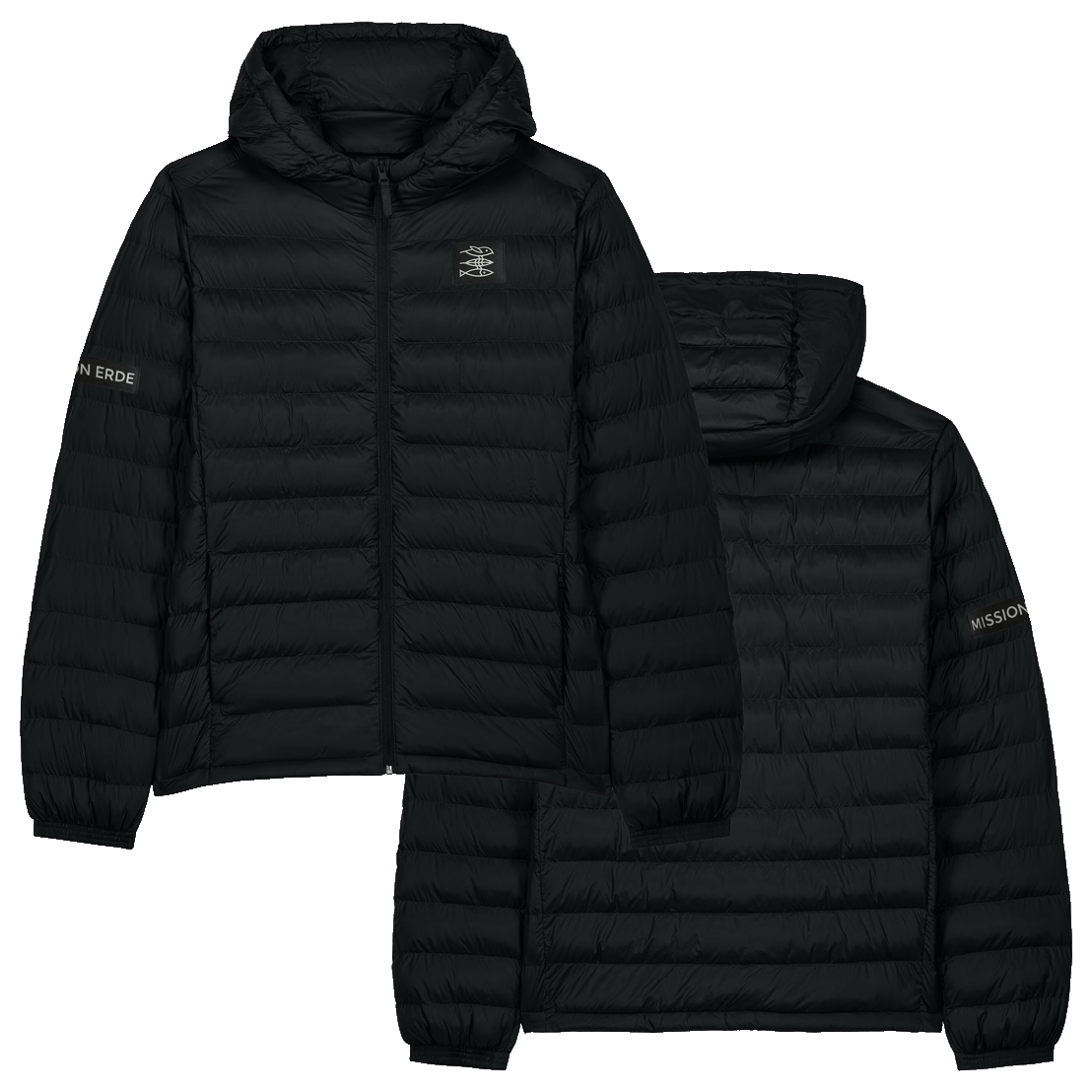 Steppjacke Men "Mission Erde" black