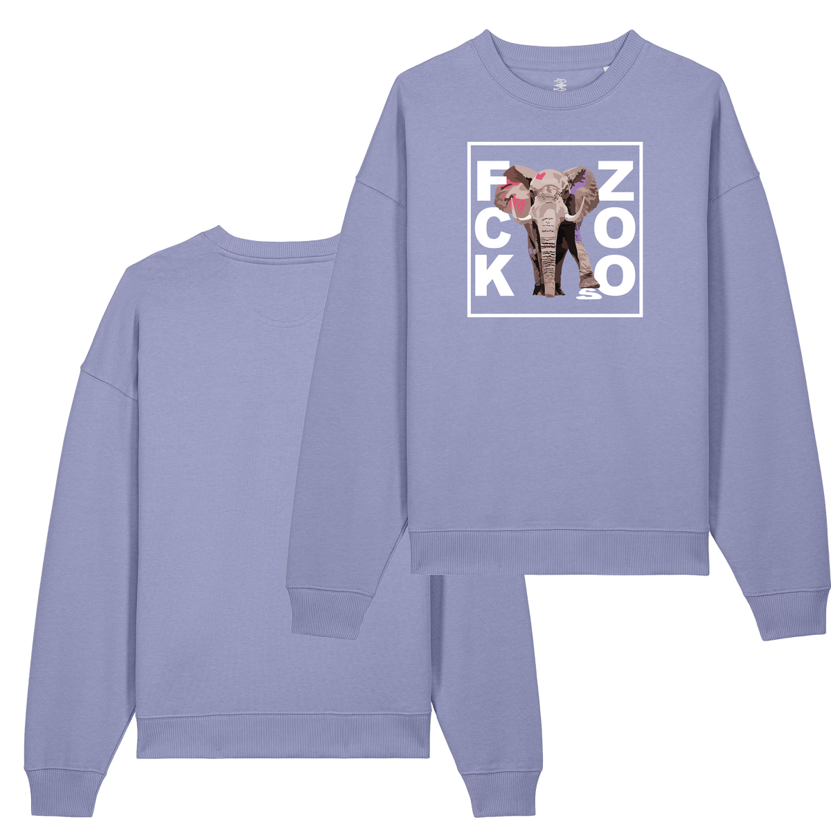 Unisex Oversize Sweatshirt "FCK Zoos"