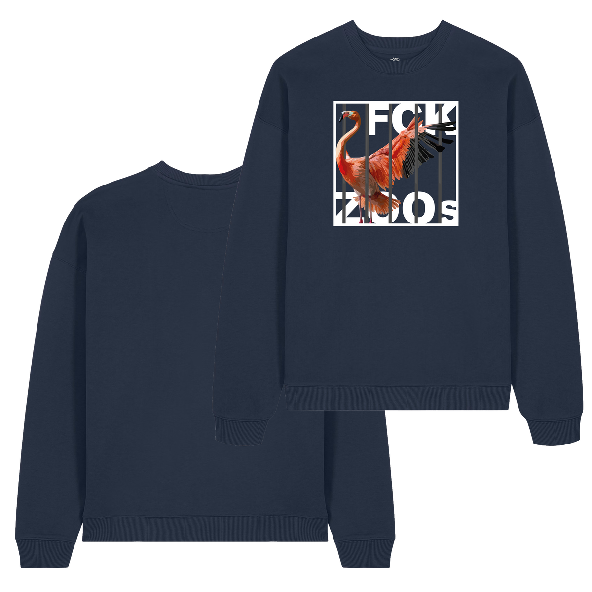 Unisex Oversize Sweatshirt "FCK Zoos"