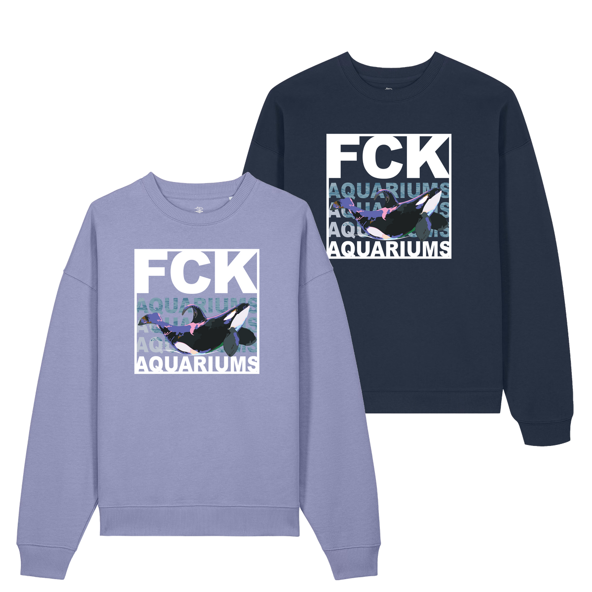Unisex Oversize Sweatshirt "FCK Aquariums"