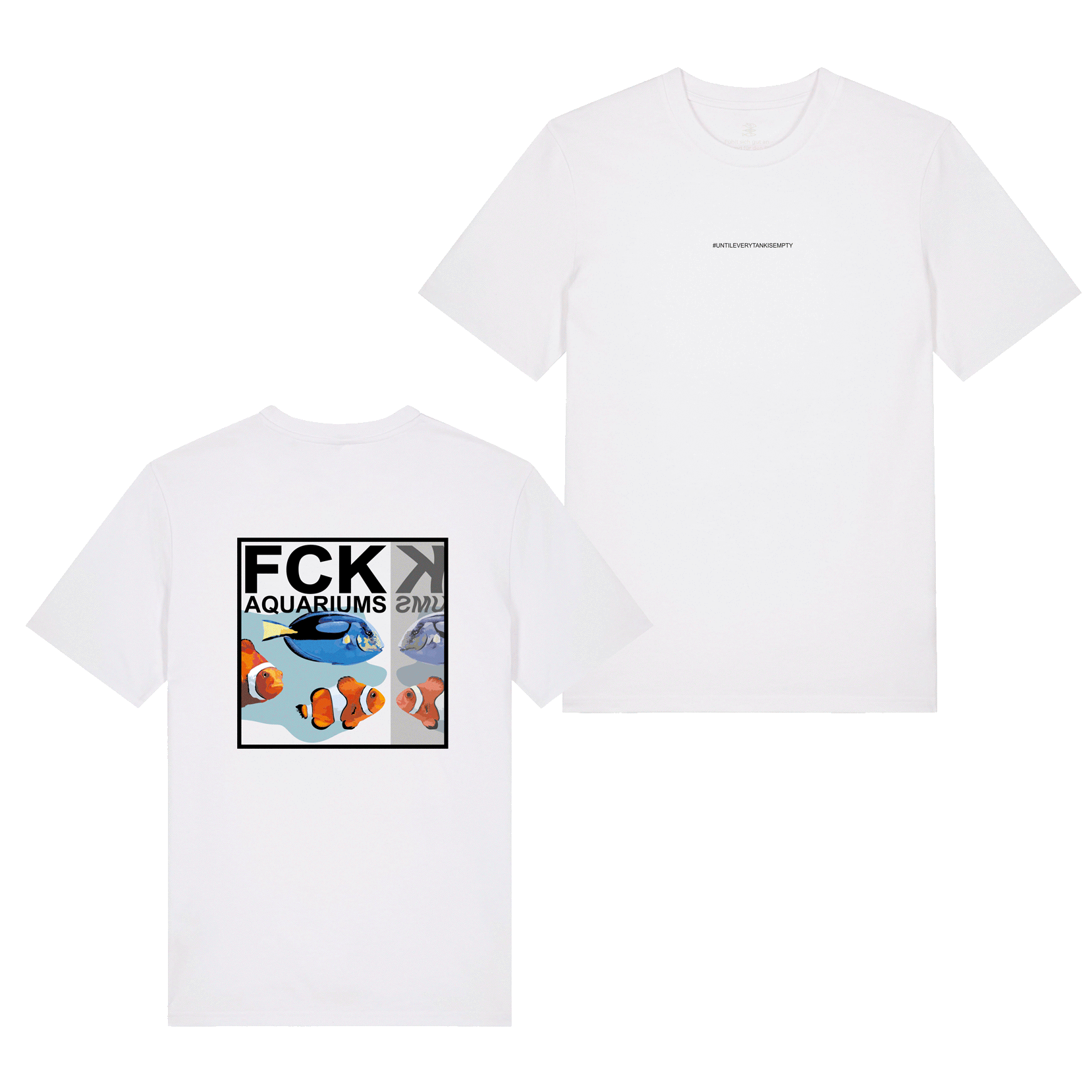 T-Shirt "FCK AQUARIUMs" Nemo