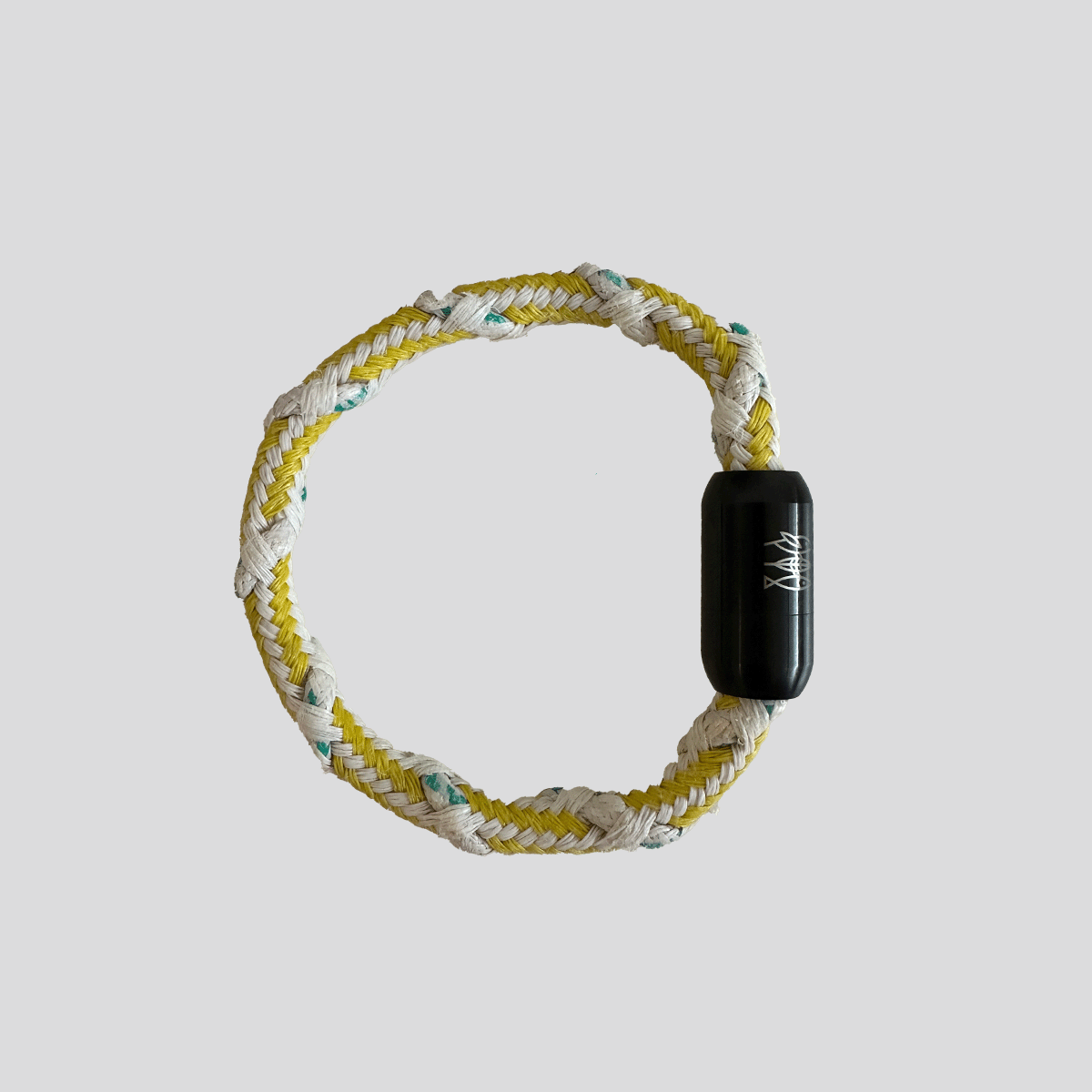 Armband Bracenet "Weiß/Gelb"