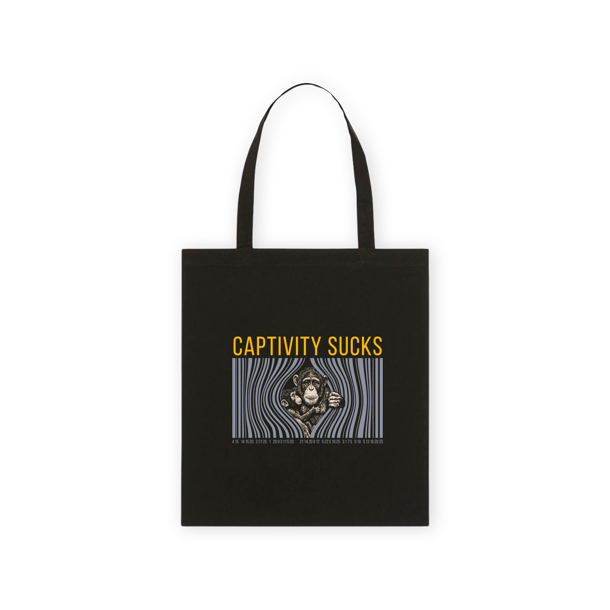 Bio-Jutebeutel "Captivity Sucks"