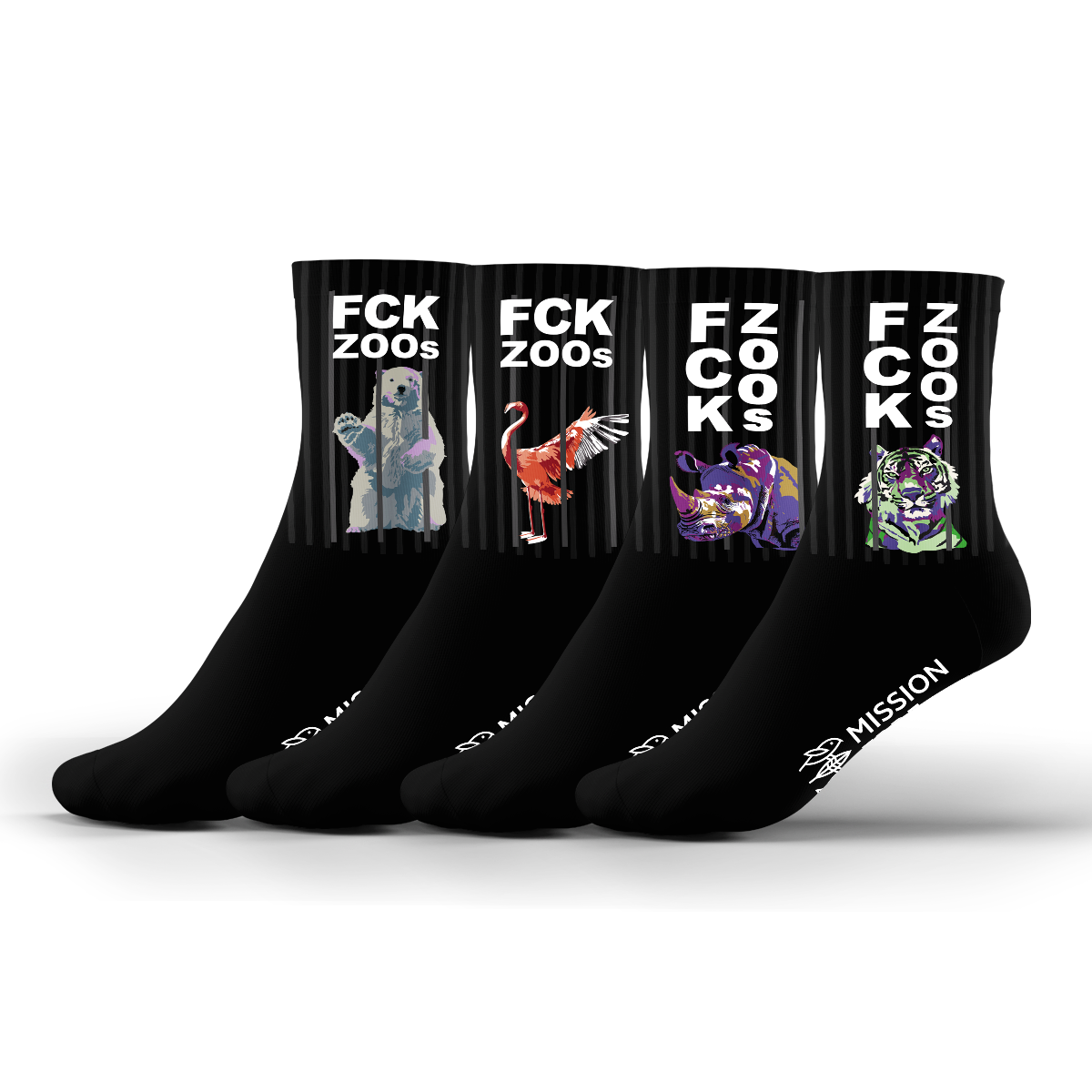 Sportsocken "FCK ZOOs Spezial Edition" im 2er Set