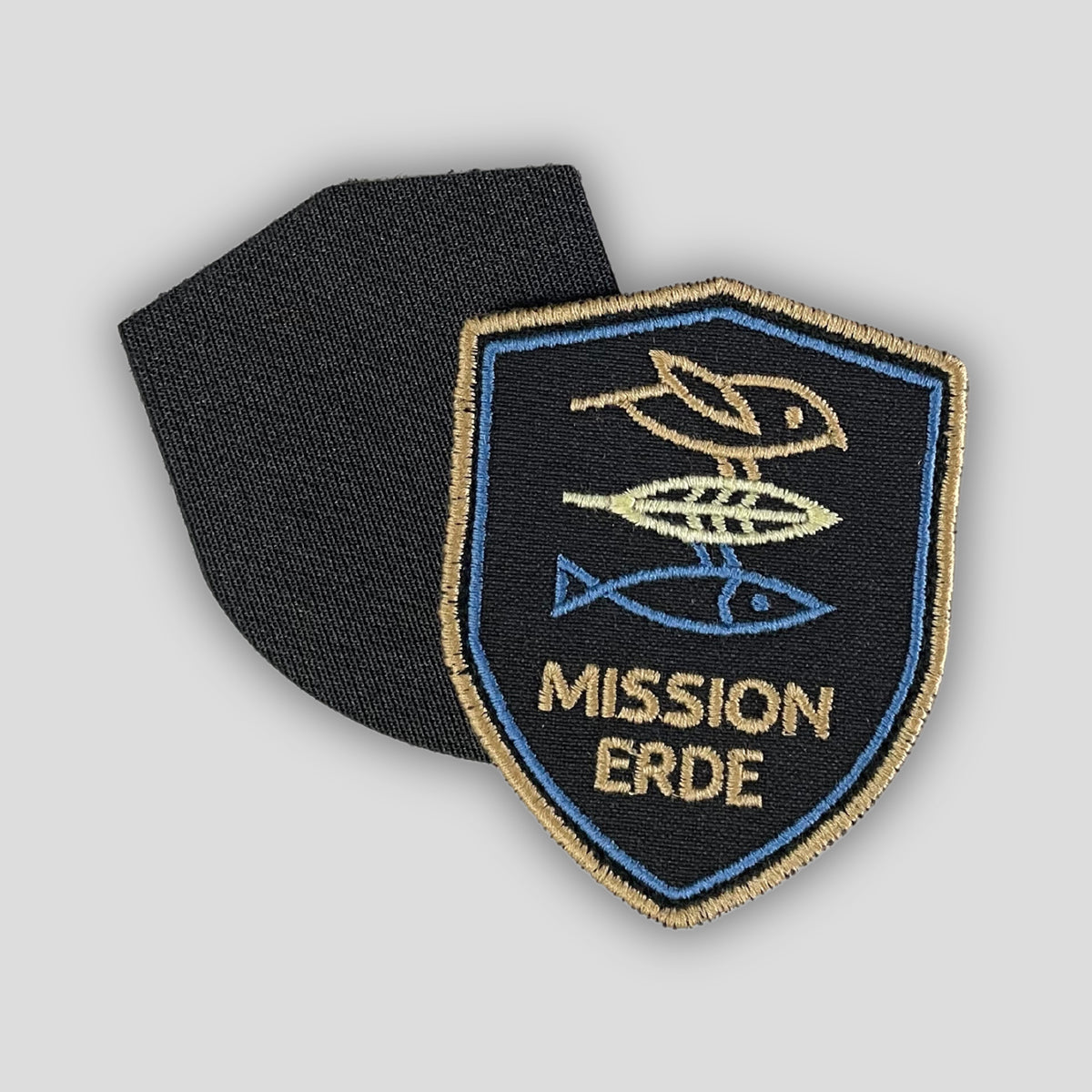 Patch "Mission Erde" Original-Farbvariante