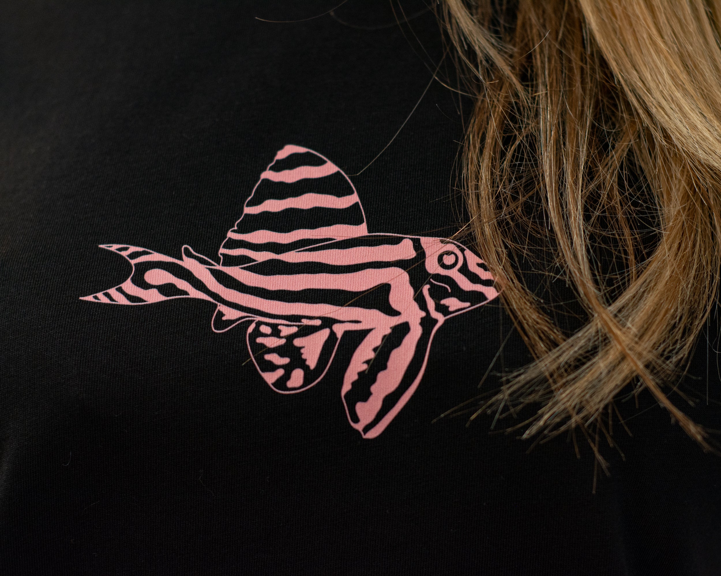 T-Shirt Women Fische "Zebrawels"