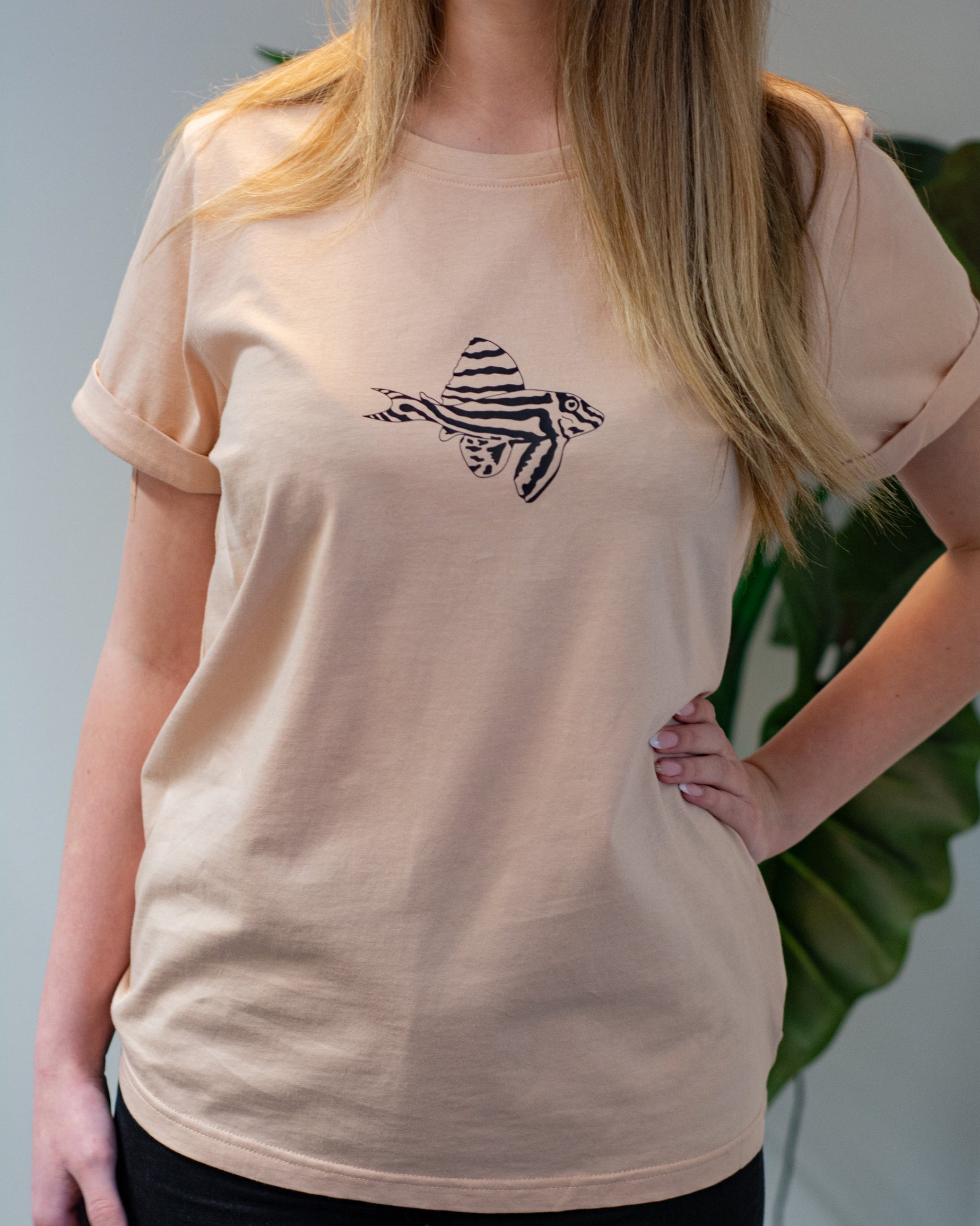 T-Shirt Women Fische "Zebrawels"