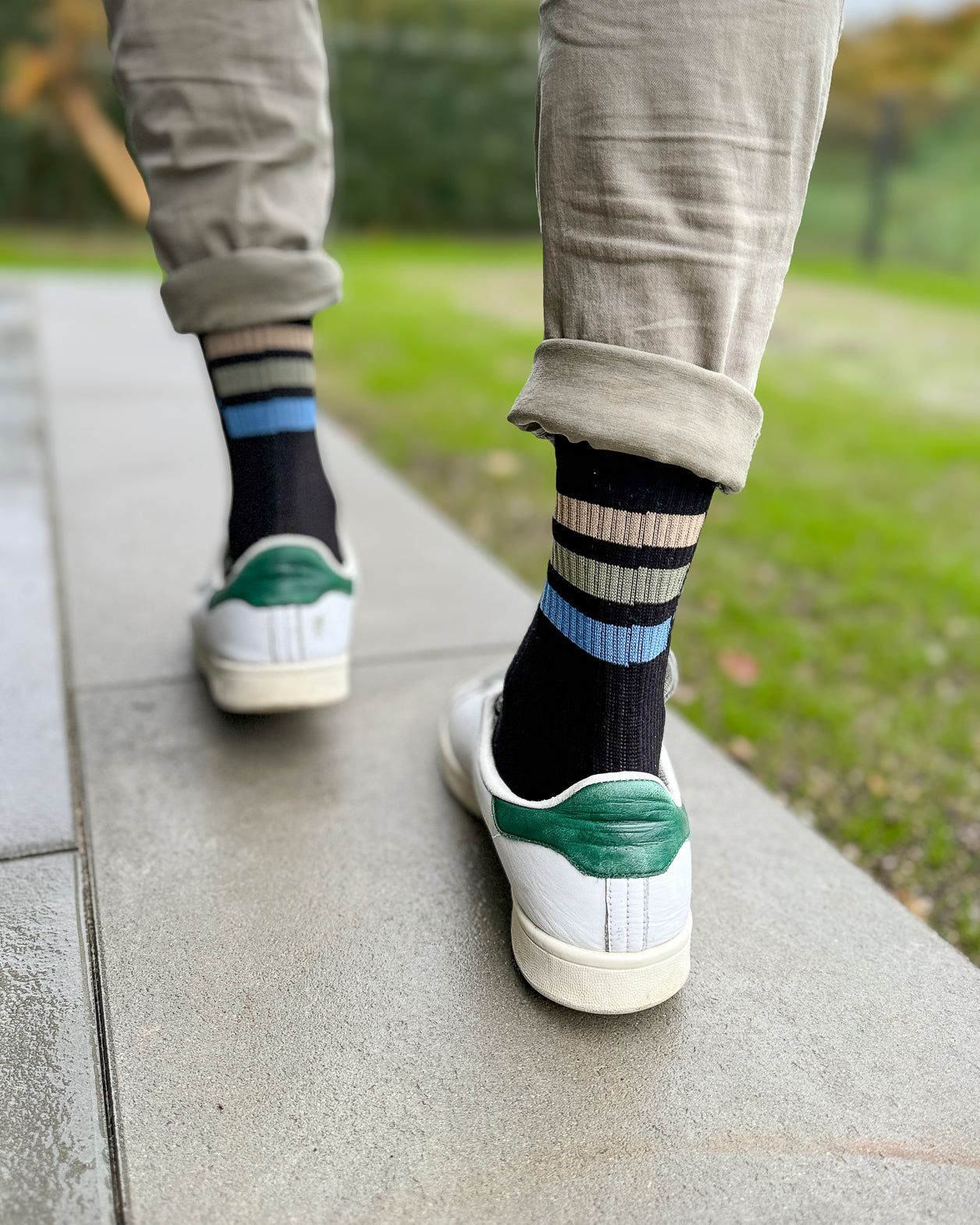 Sportsocke "Mission Erde" schwarz