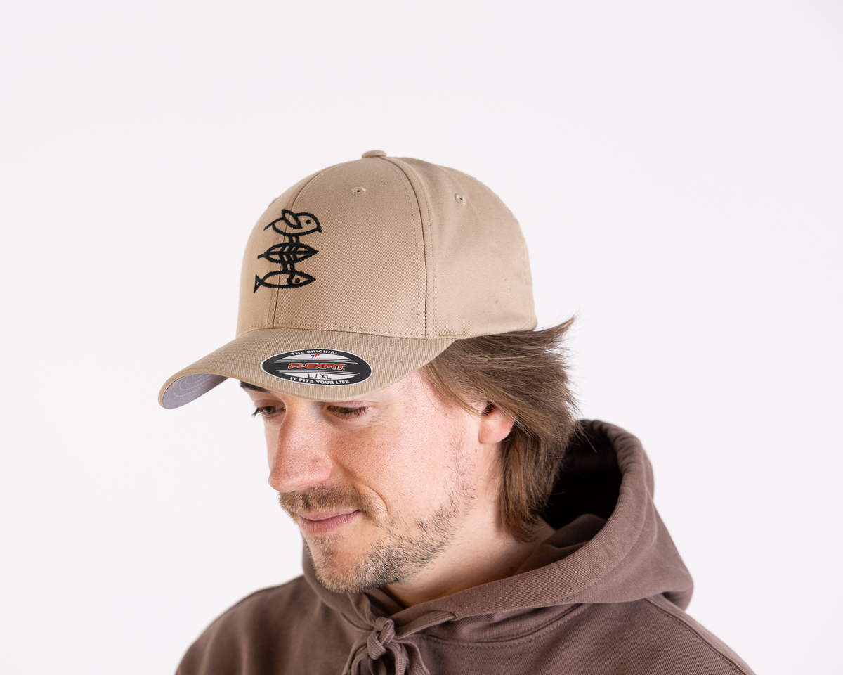 Cap "Mission Erde" sand/schwarz