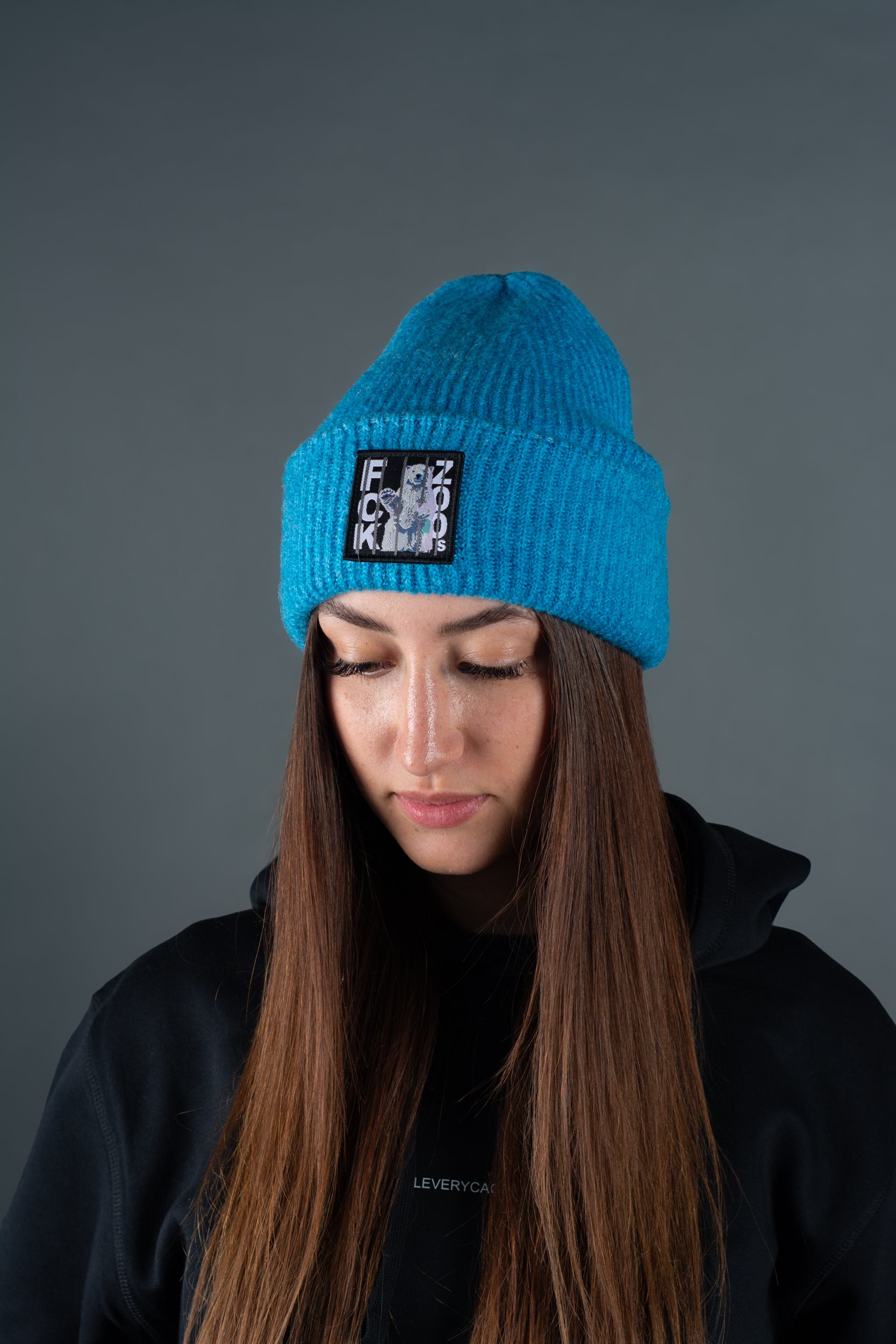 Beanie "FCK ZOOs" soft-rib