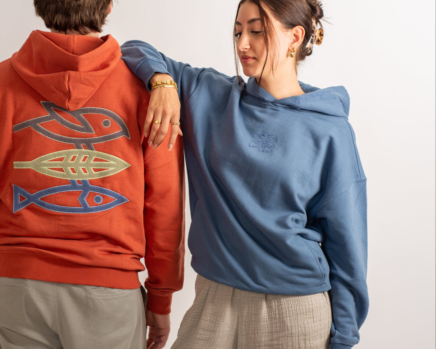 Hoodie Unisex "Orca" ocean