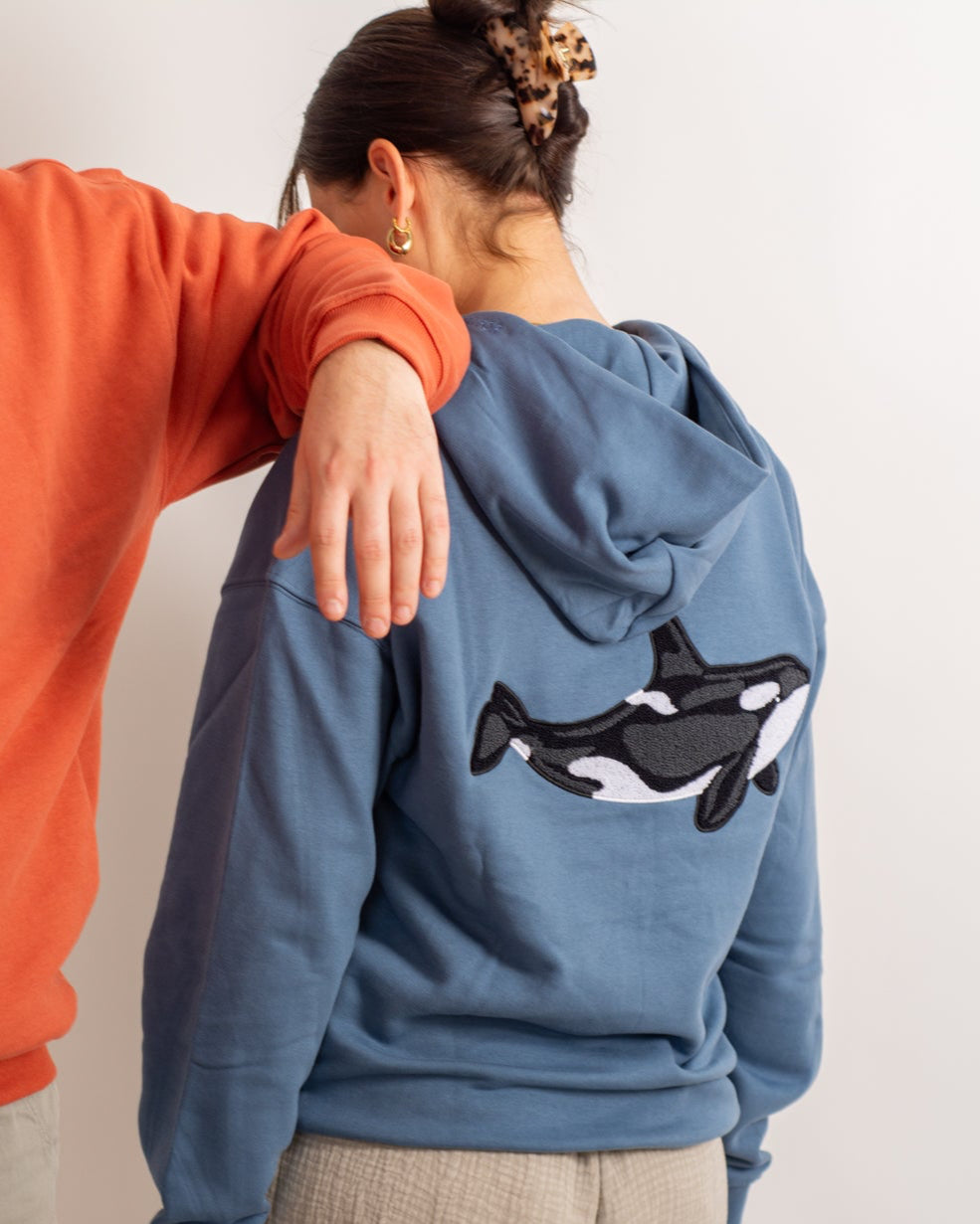 Hoodie Unisex "Orca" ocean