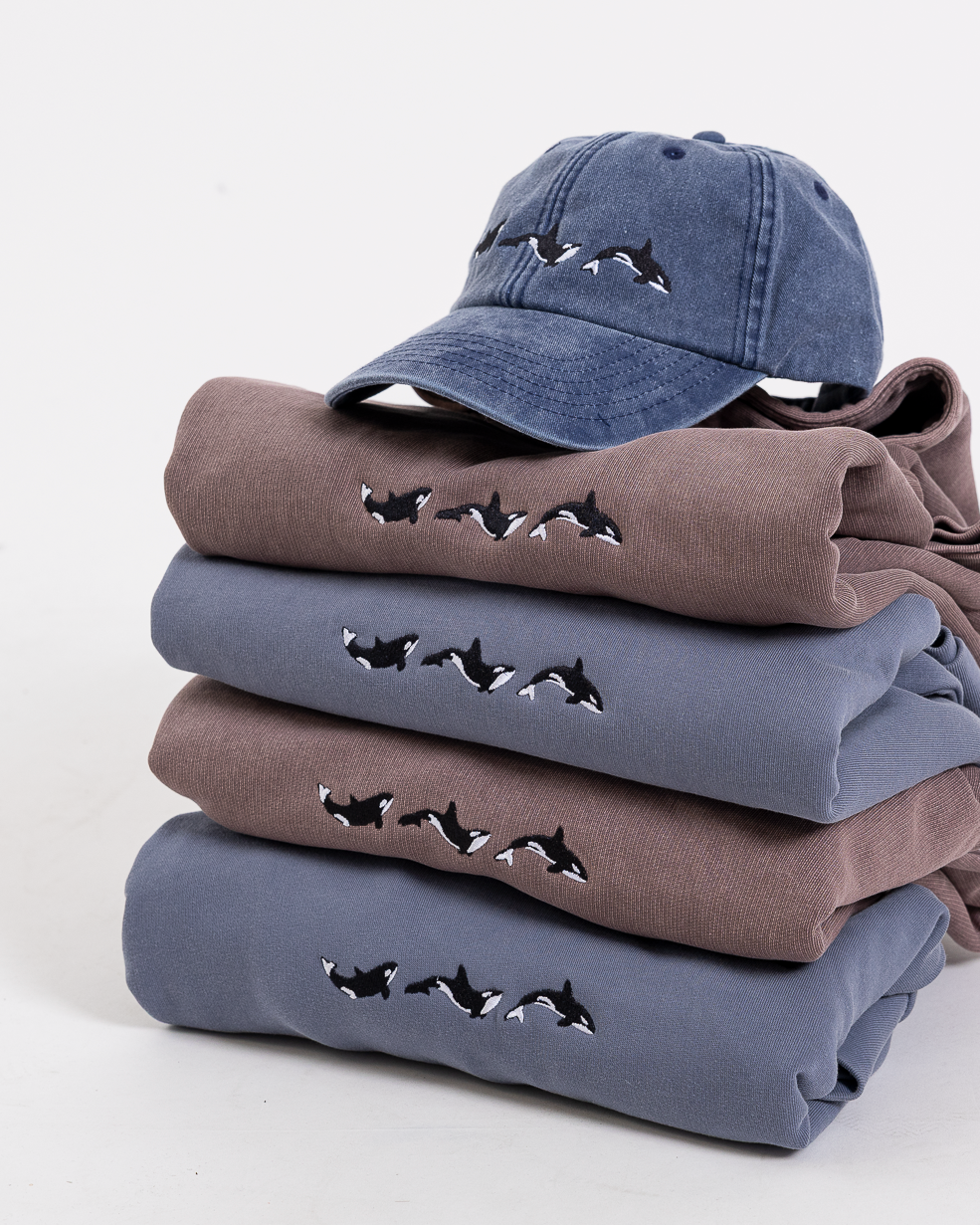 Vintage Hoodie "Orca"