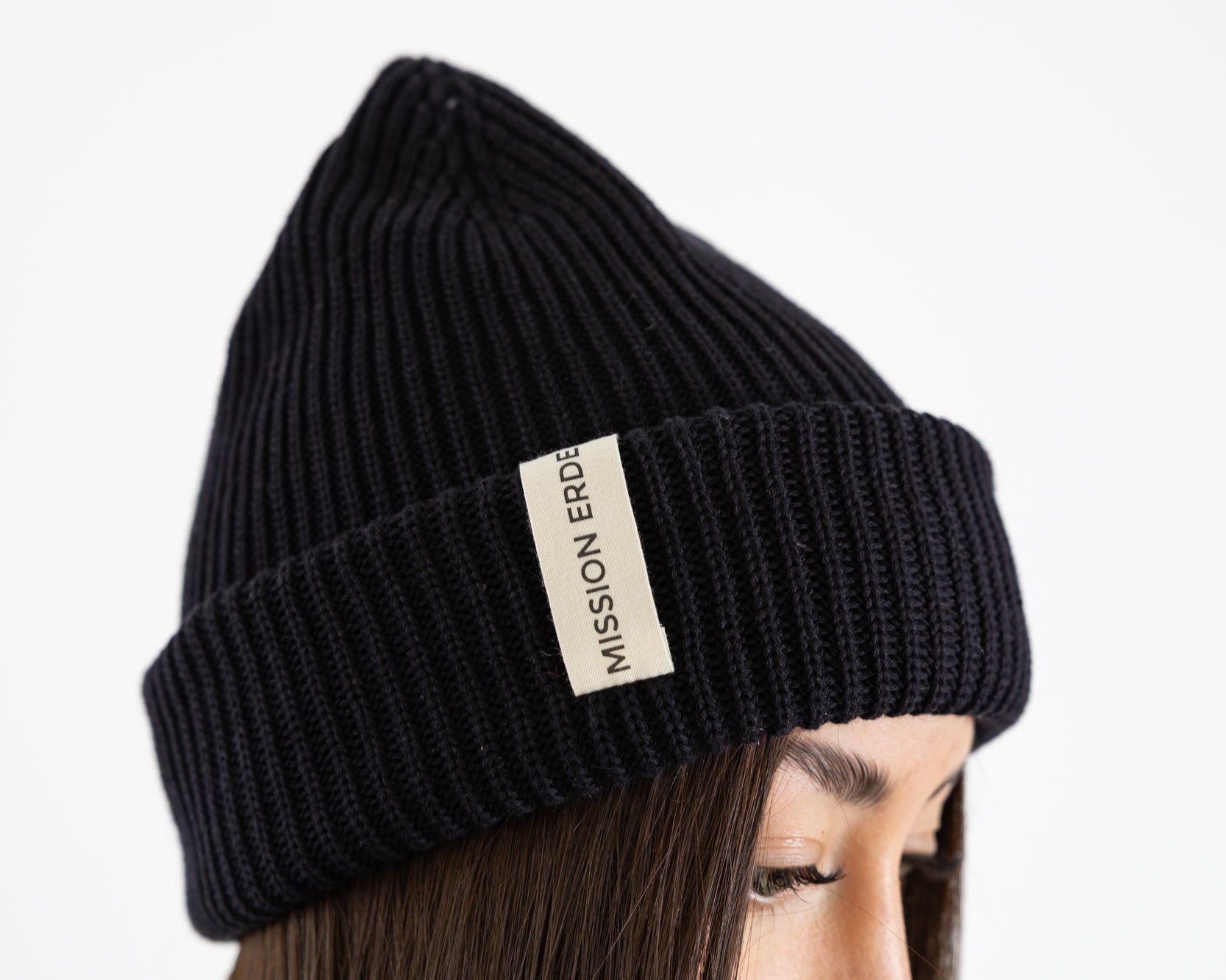 Beanie "Mission Erde" Label heavy-rib