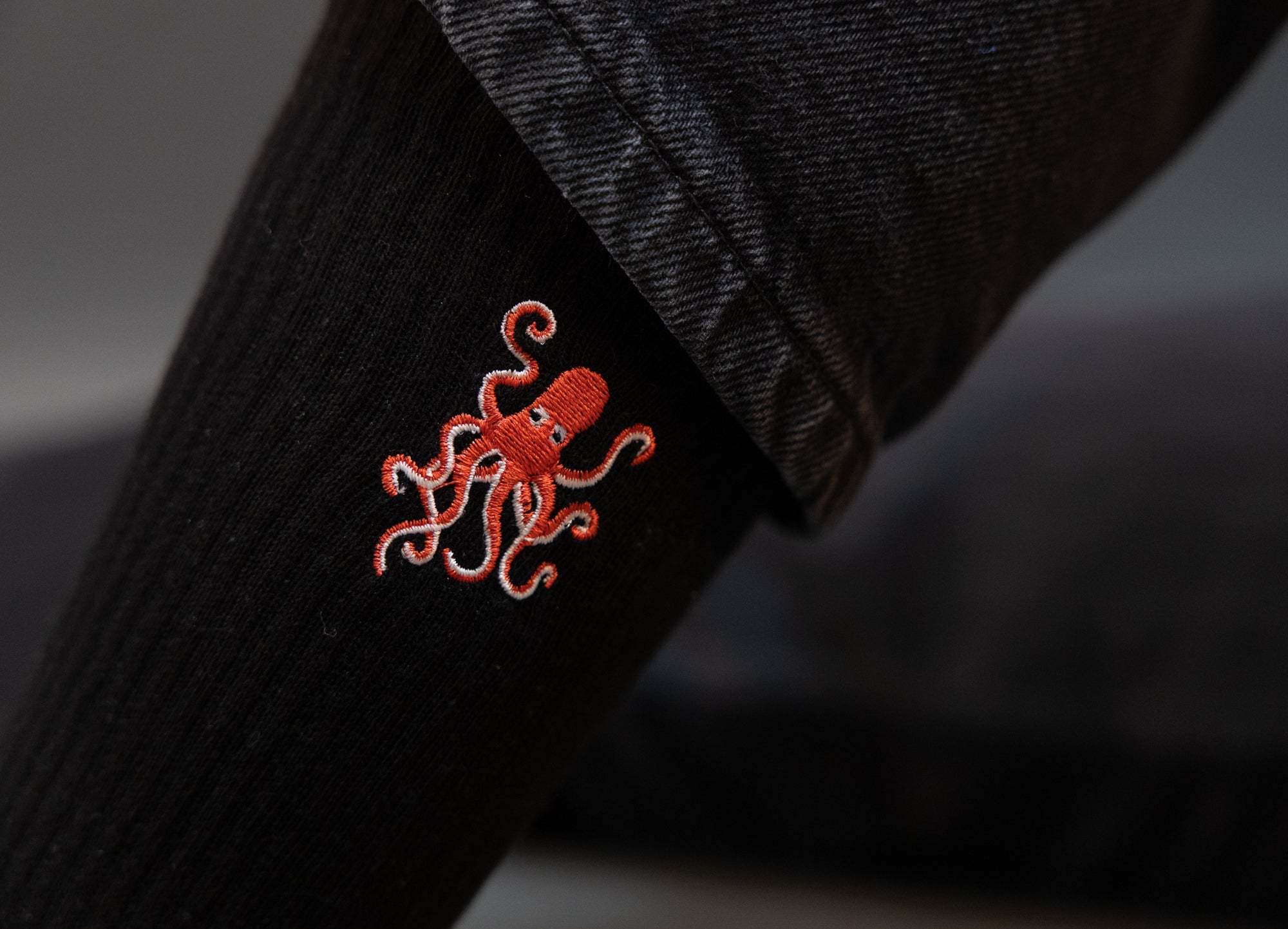 Sportsocke "Oktopus" schwarz