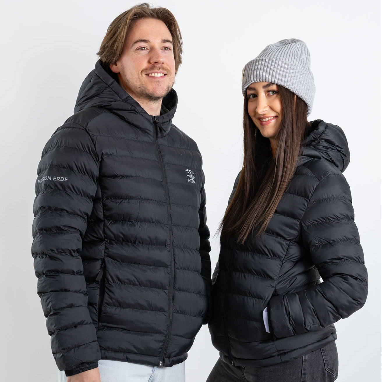 Steppjacke Men "Mission Erde" black