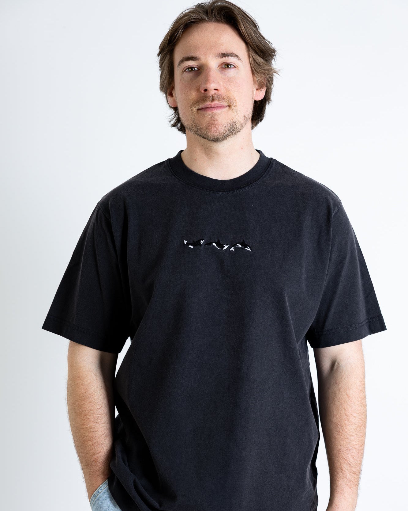 Oversize Vintage T-Shirt "Orca"