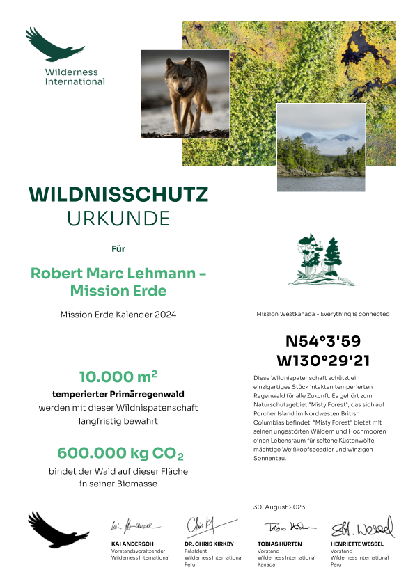 Mission Erde Kalender 2024