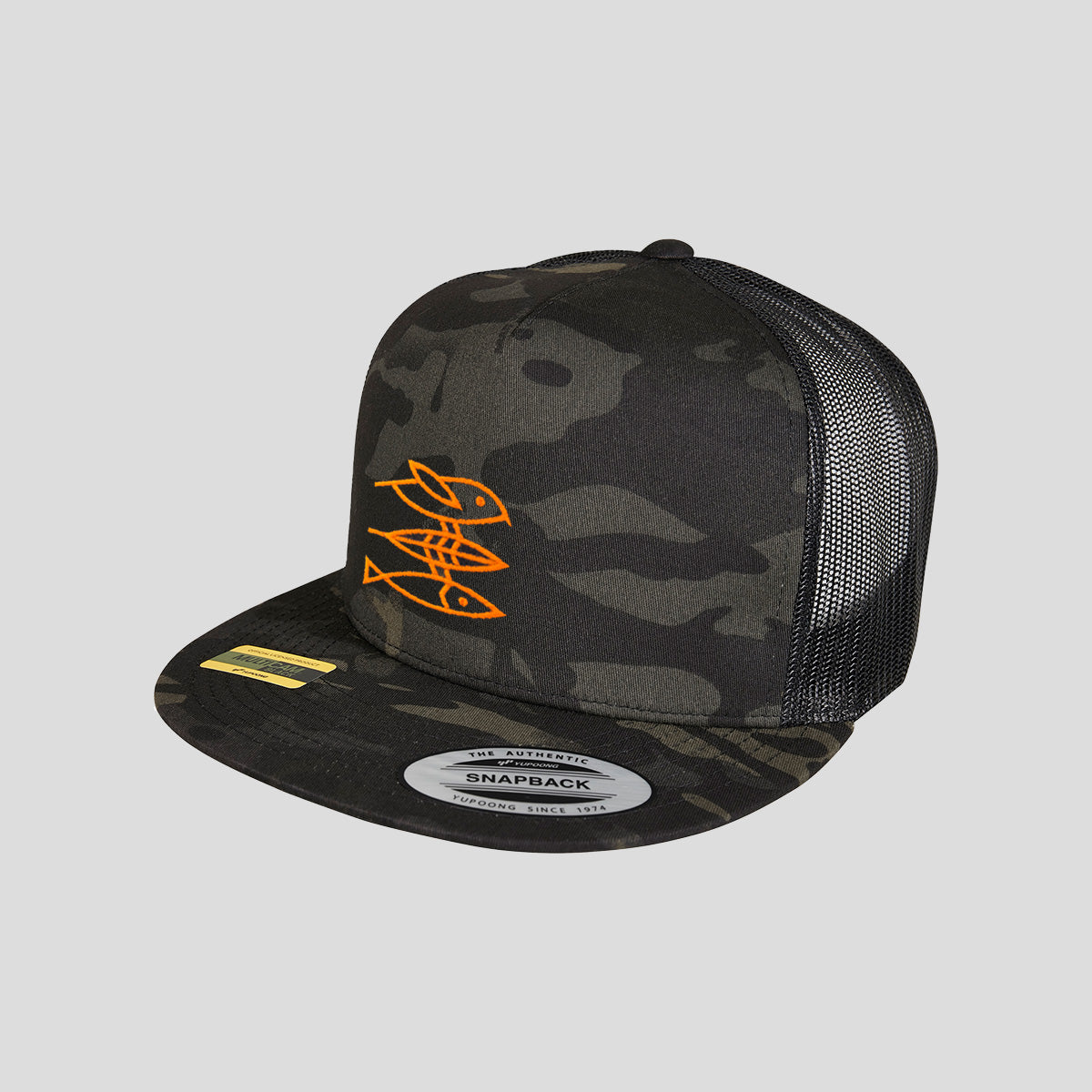 Onesize Mesh Cap "Mission Erde" Multicam black