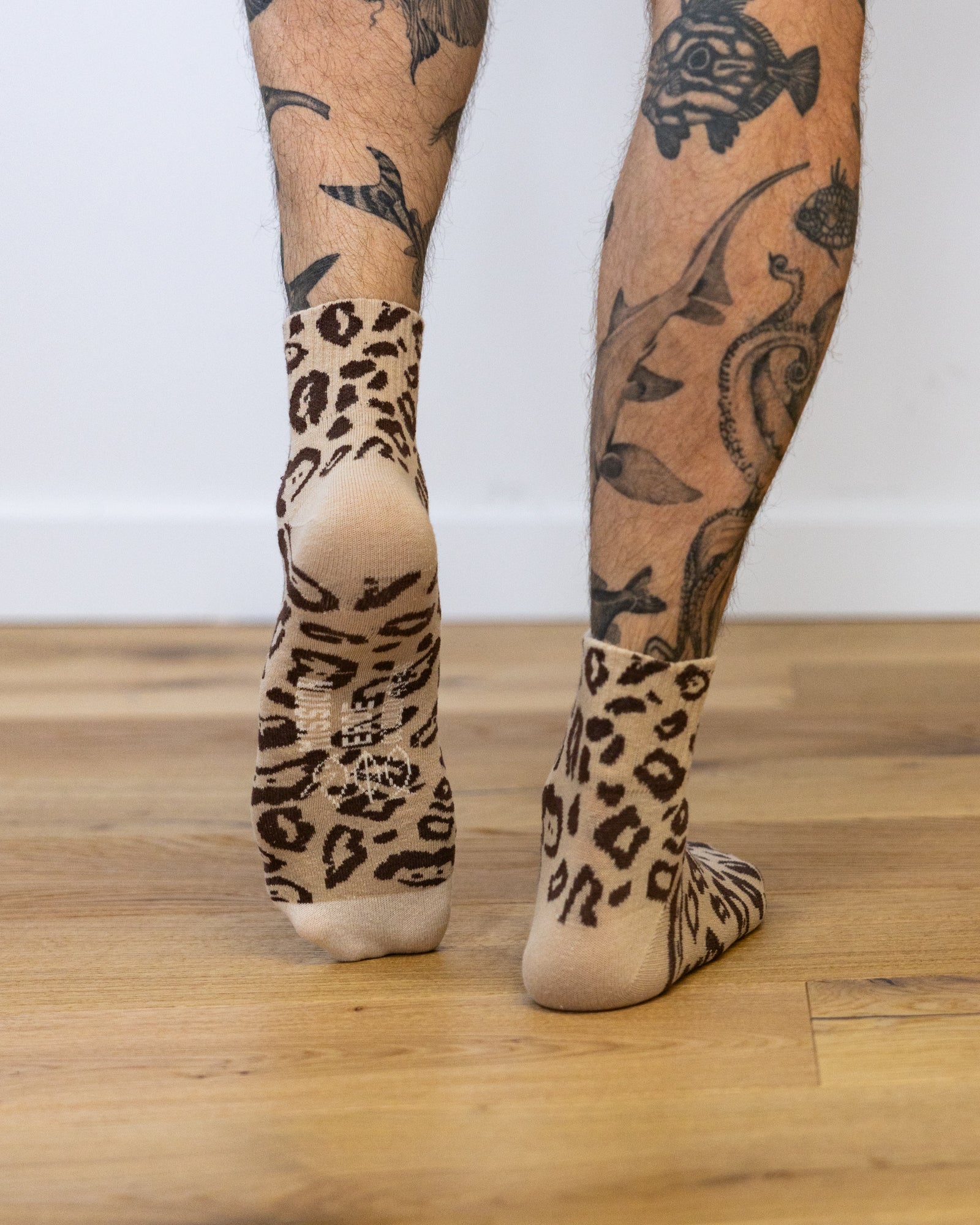 Sneakersocken "Großkatzen-Edition" 4er-Pack