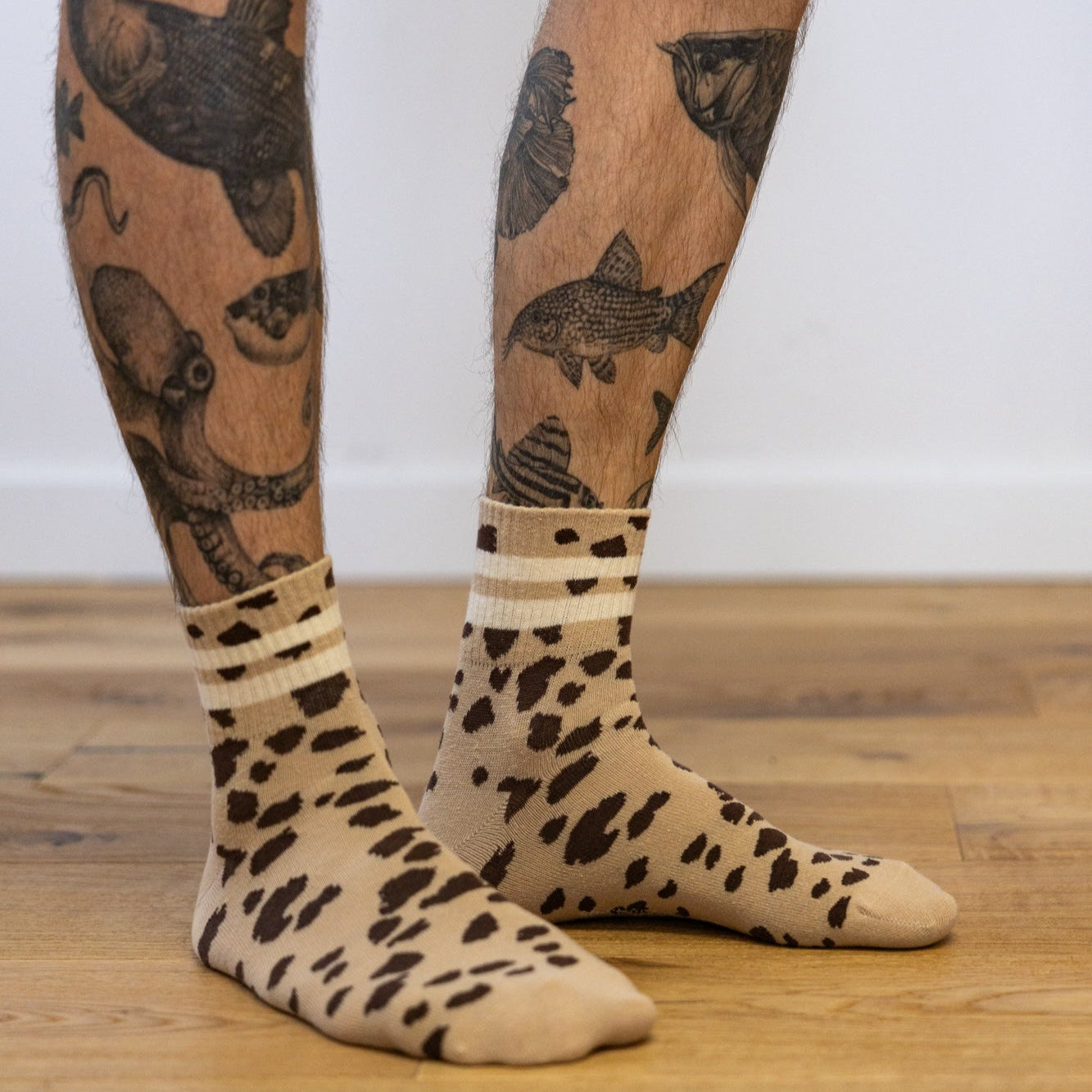 Sneakersocken "Großkatzen-Edition" 4er-Pack