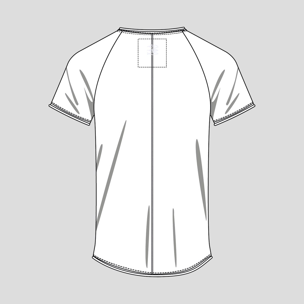 Mission Erde Men Shirt roundneck white