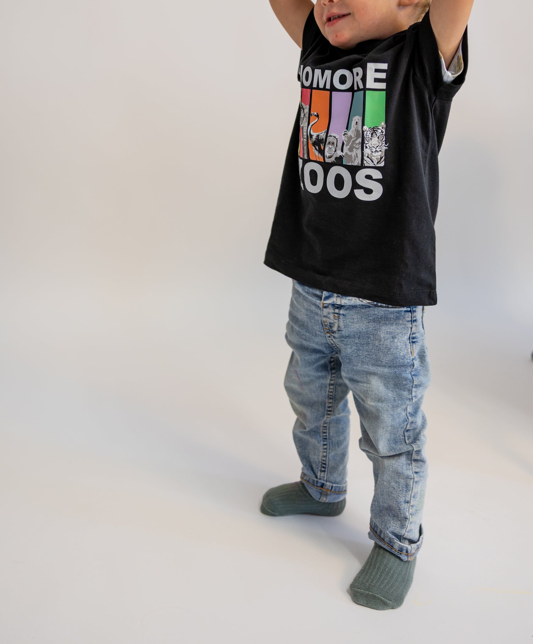 Kinder T-Shirt "NO MORE ZOOs" Edition