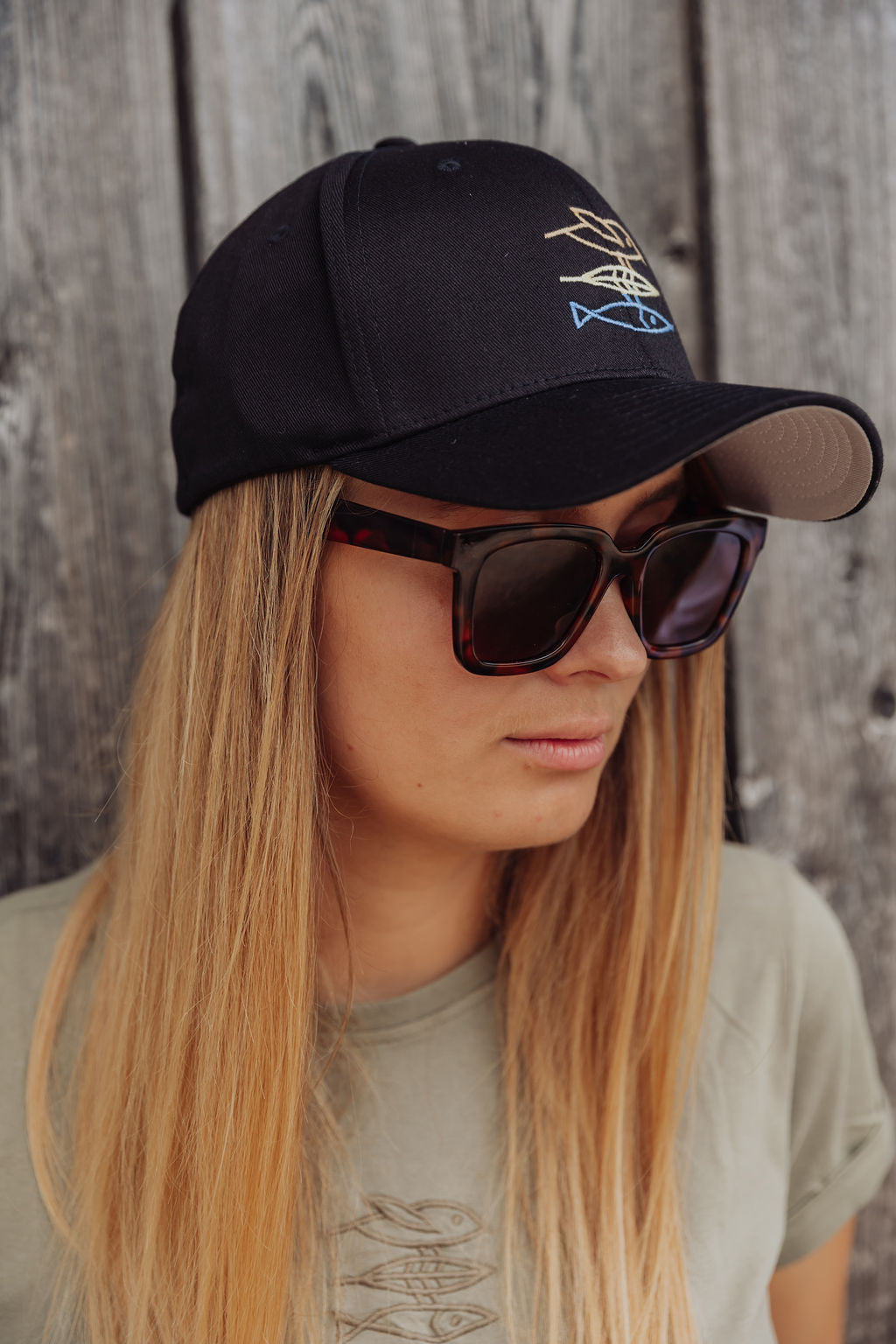 Cap "Mission Erde" black / original