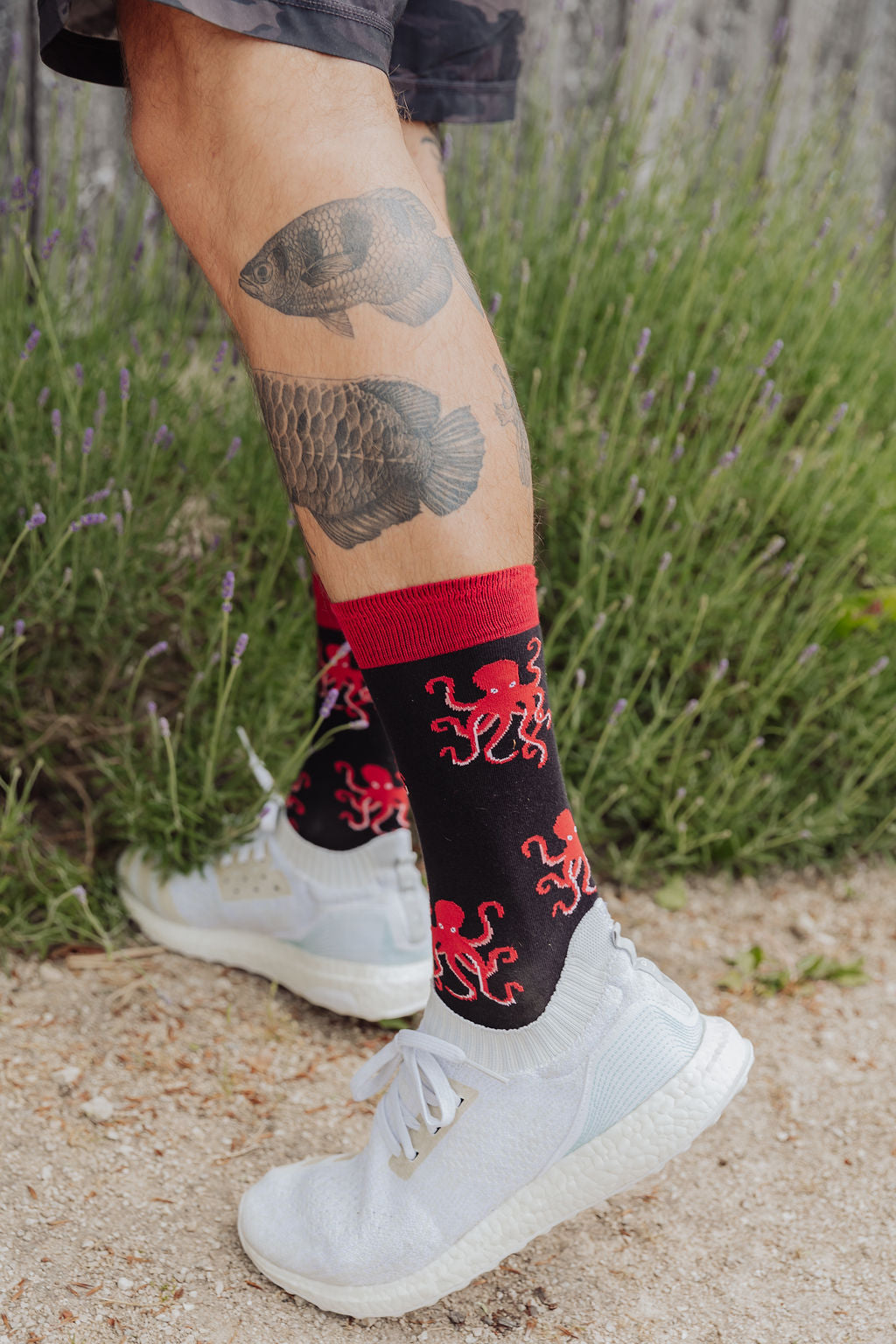 Socken "Oktopus"