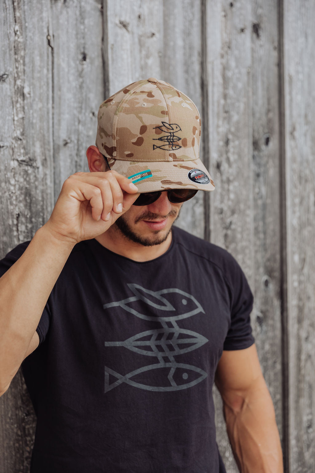 Cap "Mission Erde" Khaki Multicam
