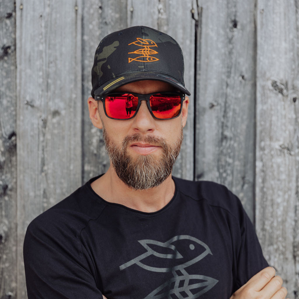 Cap "Mission Erde" Multicam black