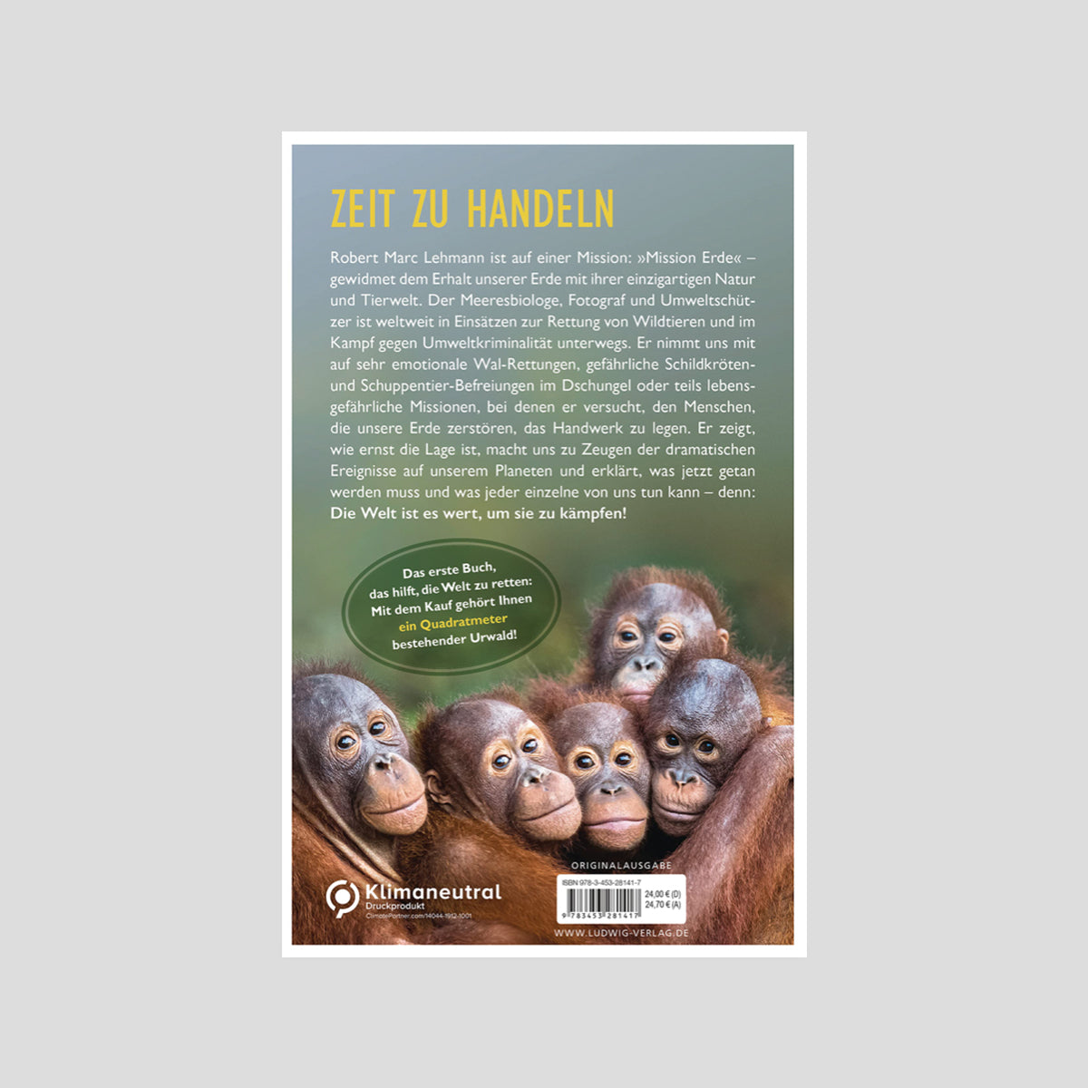 B-WARE / Das Buch "MISSION ERDE" Die Welt ist es wert, um sie zu kämpfen!