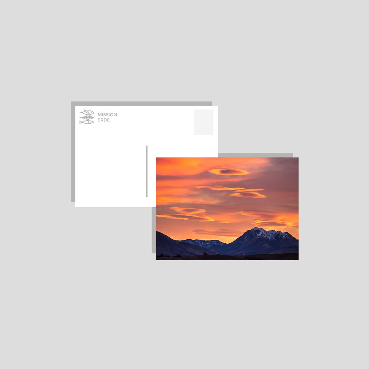 Postkarten/Minibilder 8er Set "Landschaften"