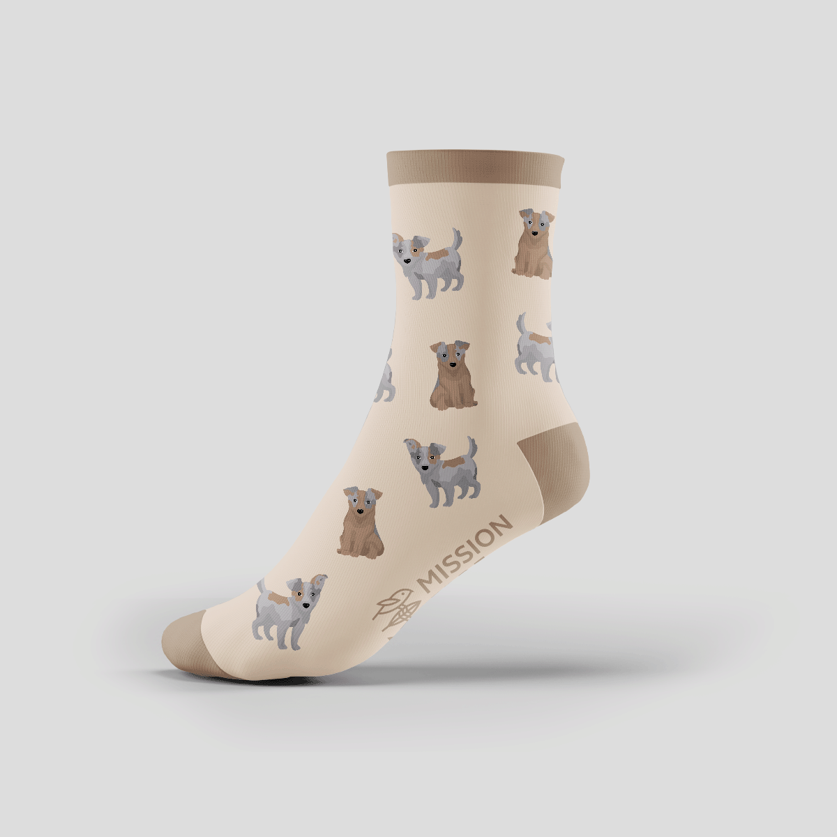 Socken "Hundewelpen"