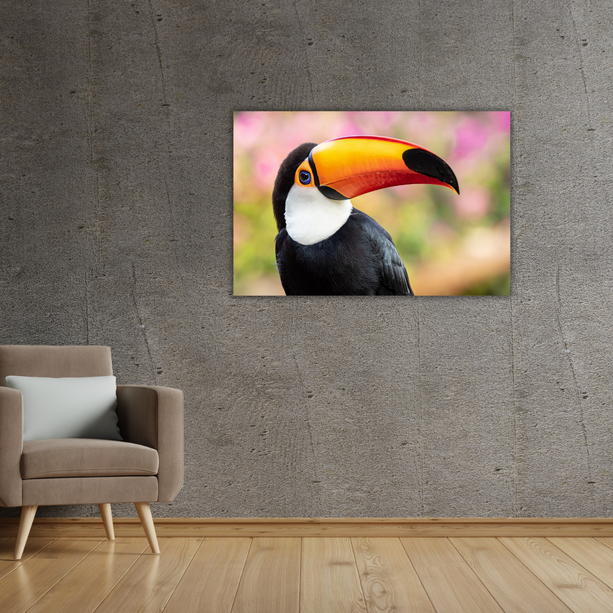 Tukan (Leinwandprint 60x90cm)