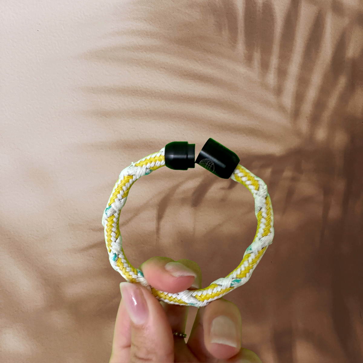 Armband Bracenet "Weiß/Gelb"