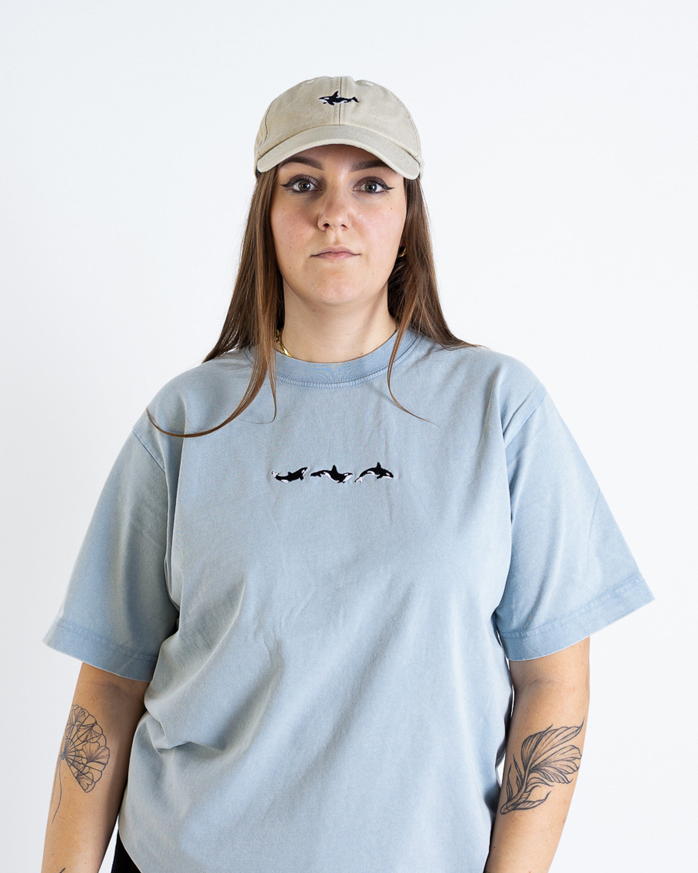 Oversize Vintage T-Shirt "Orca"