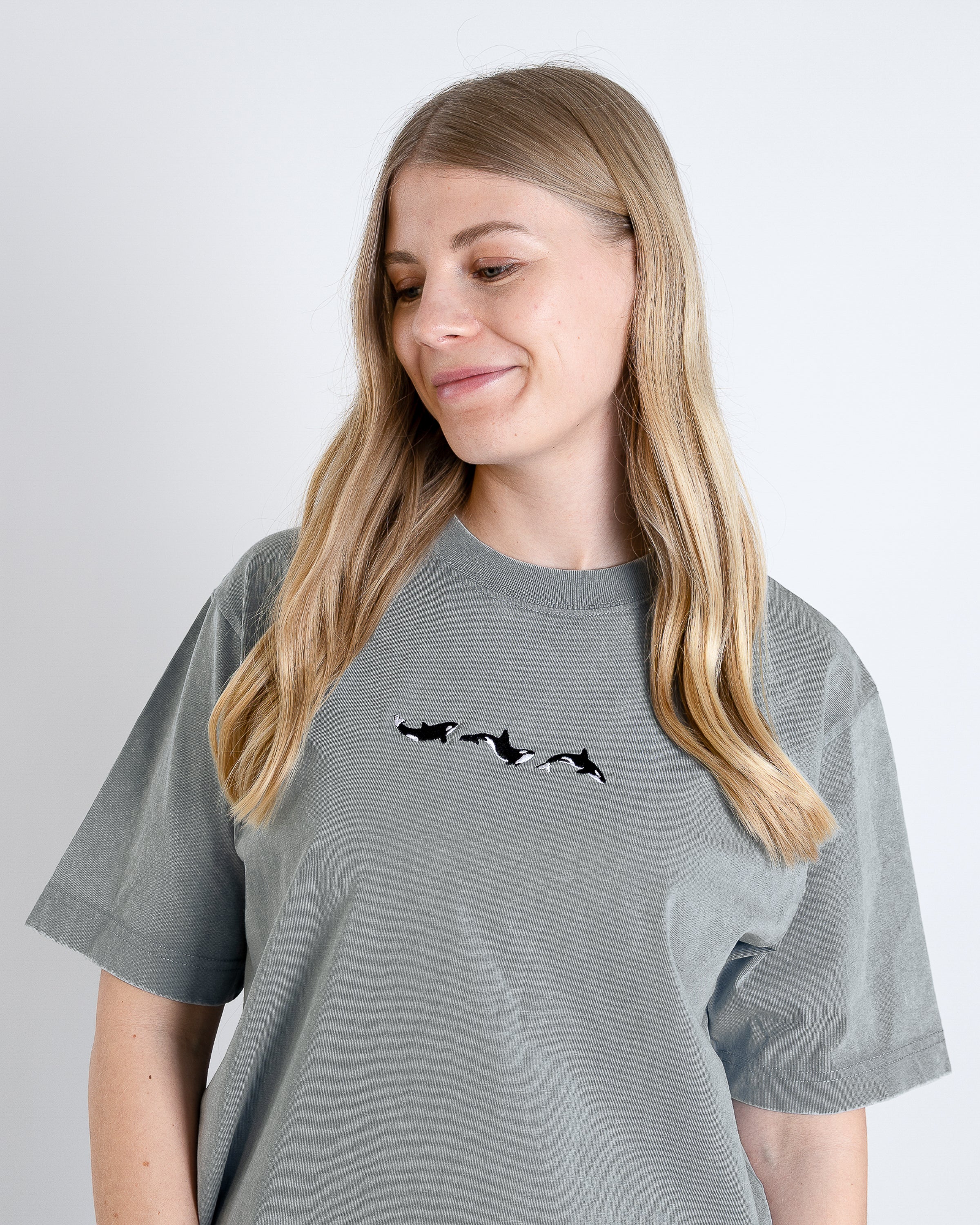 Oversize Vintage T-Shirt "Orca"