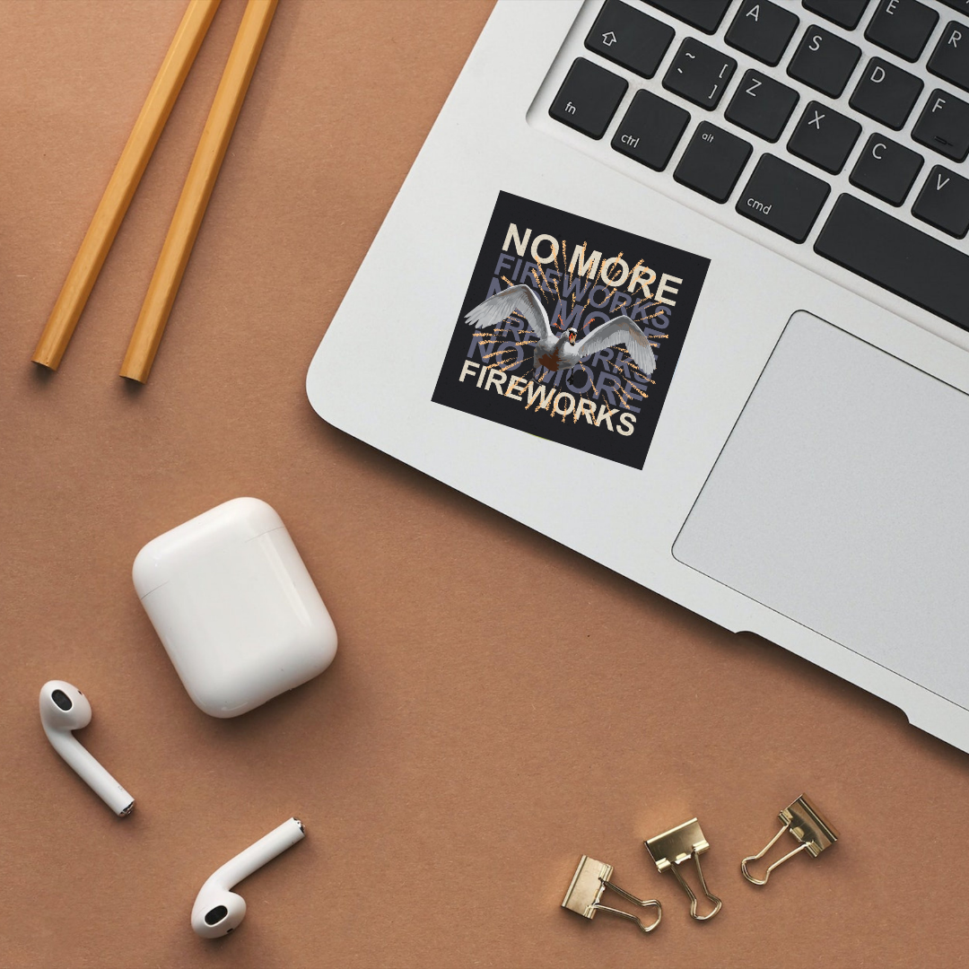 Stickerset "NO MORE FIREWORKS"