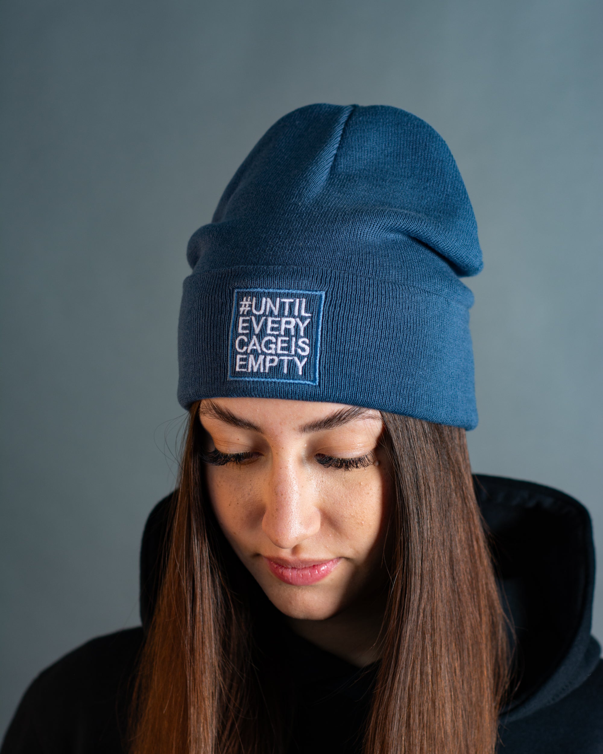 Beanie "#UNTILEVERYCAGEISEMPTY" classic