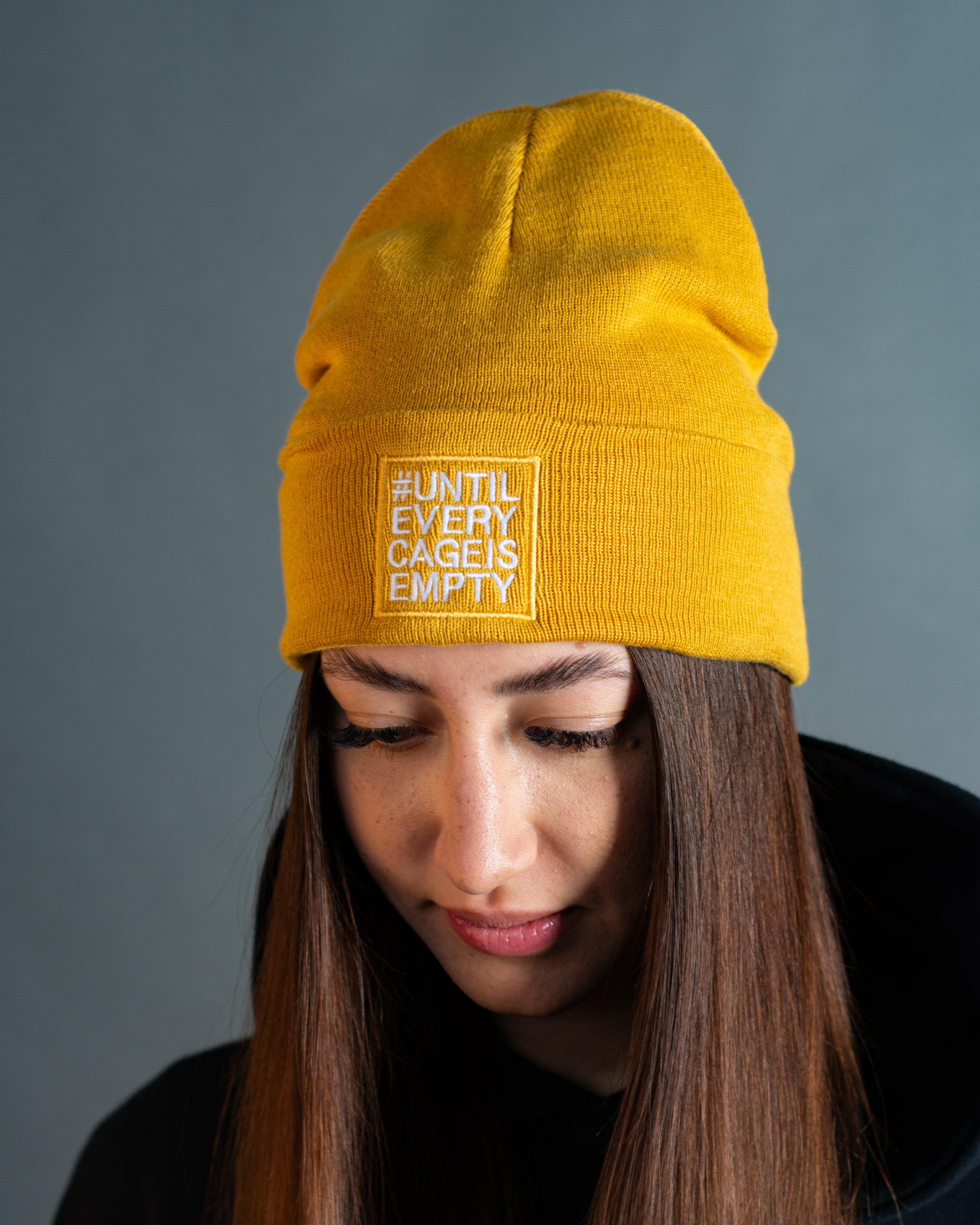 Beanie "#UNTILEVERYCAGEISEMPTY" classic