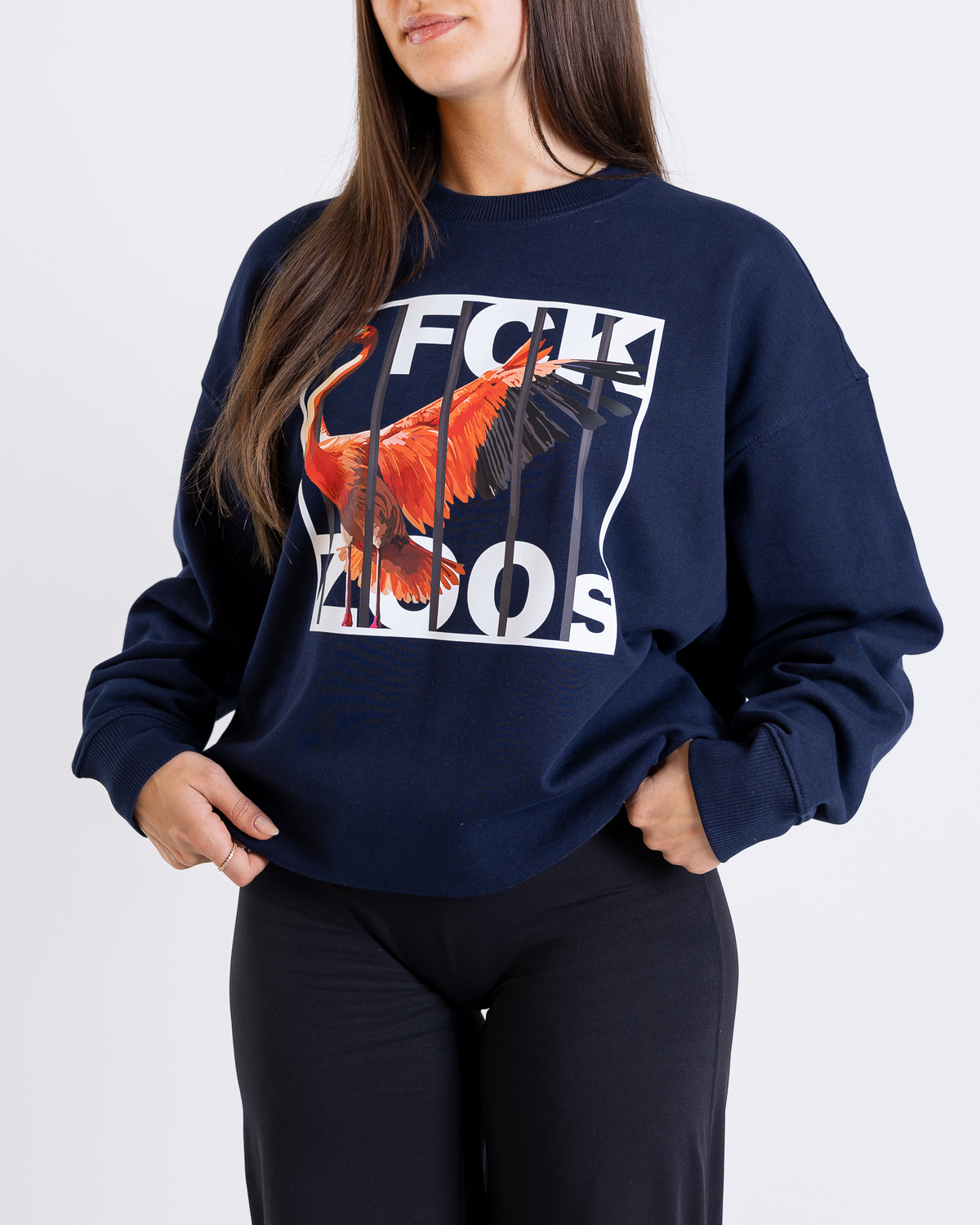 Unisex Oversize Sweatshirt "FCK Zoos"