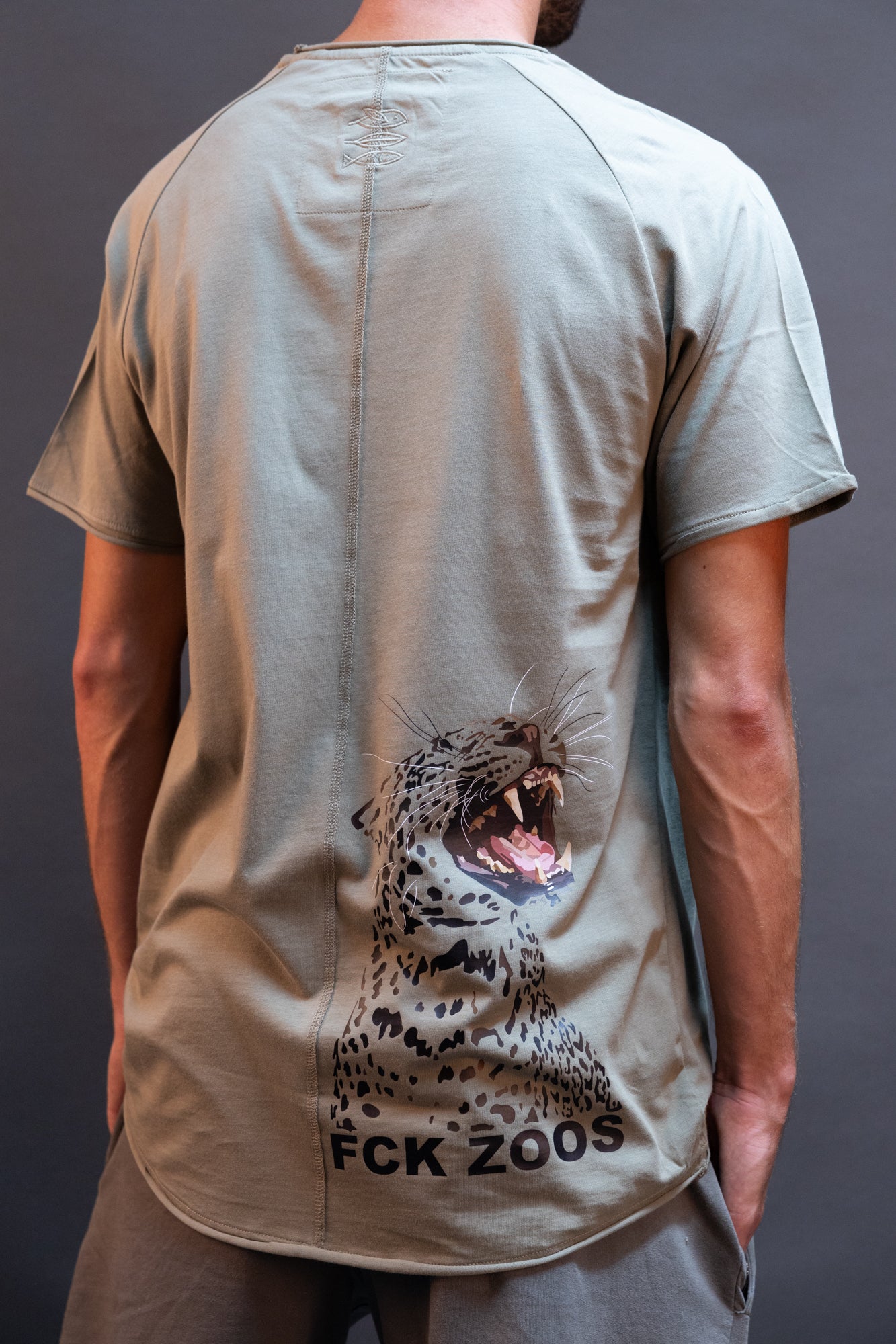 T-Shirt Jaguar "FCK ZOOs" roundneck Men